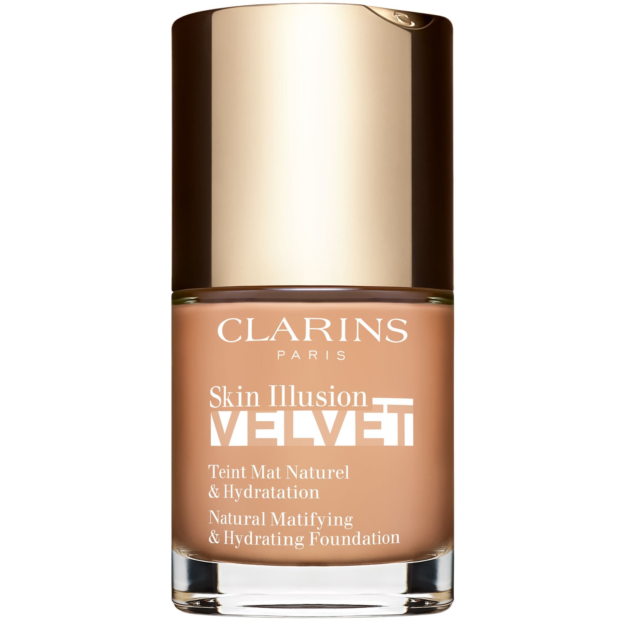 Clarins - Skin Illusion Velvet - Teint Mat Naturel & Hydratation Fond De Teint 109c - Wheat