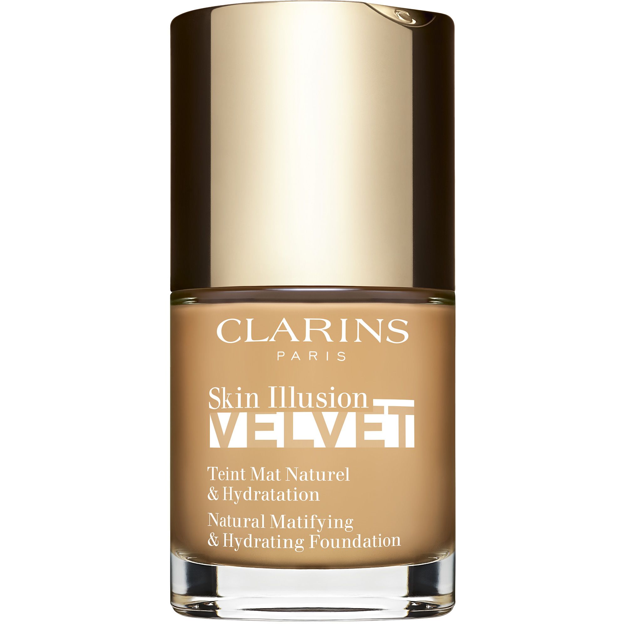 Clarins - Skin Illusion Velvet - Teint Mat Naturel & Hydratation Fond De Teint 110,5w - Tawny