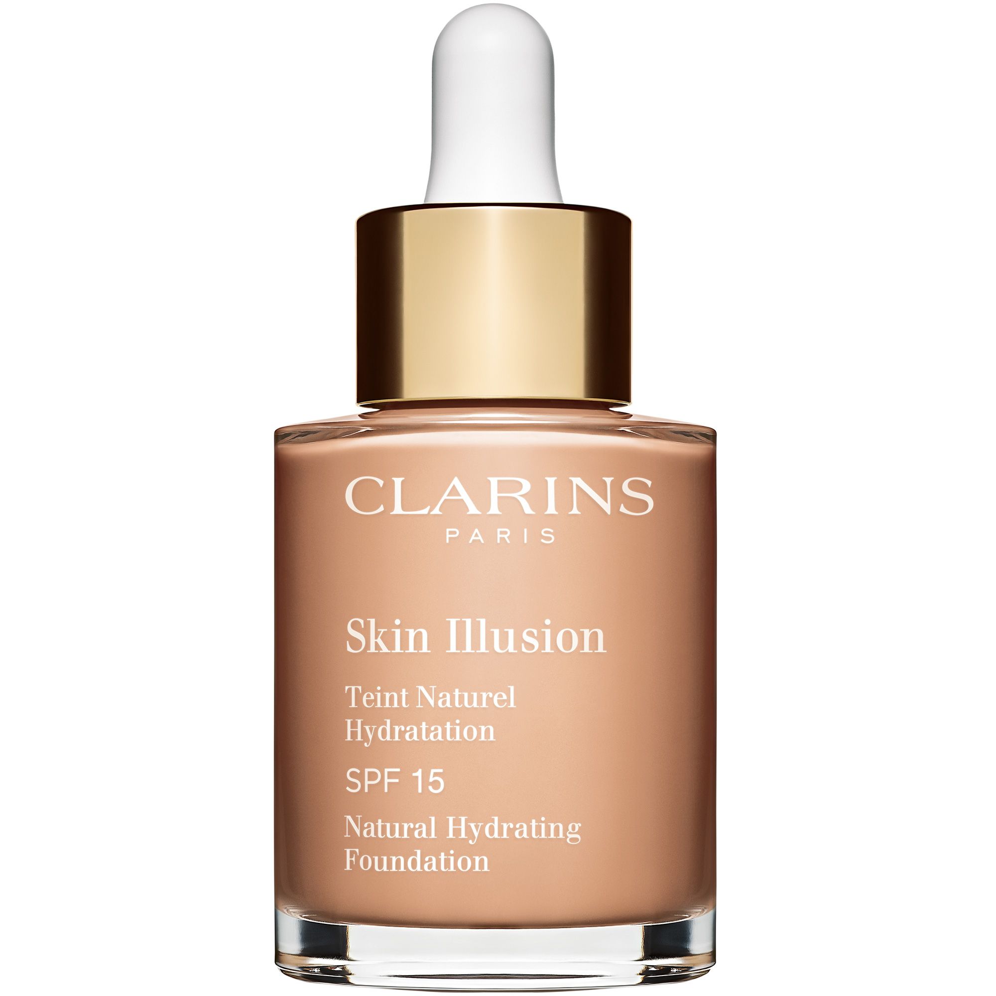 Clarins - Skin Illusion Spf15 Fond De Teint Hydratation 107 Beige