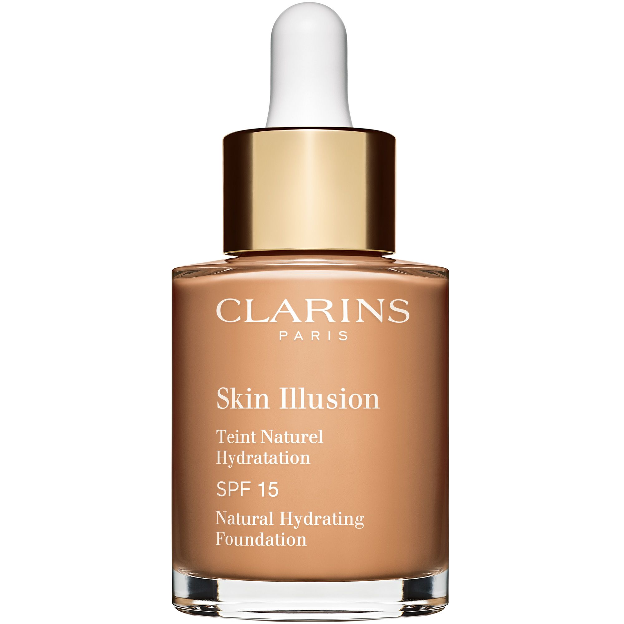 Clarins - Skin Illusion Spf15 Fond De Teint Hydratation 108.5 Cashew