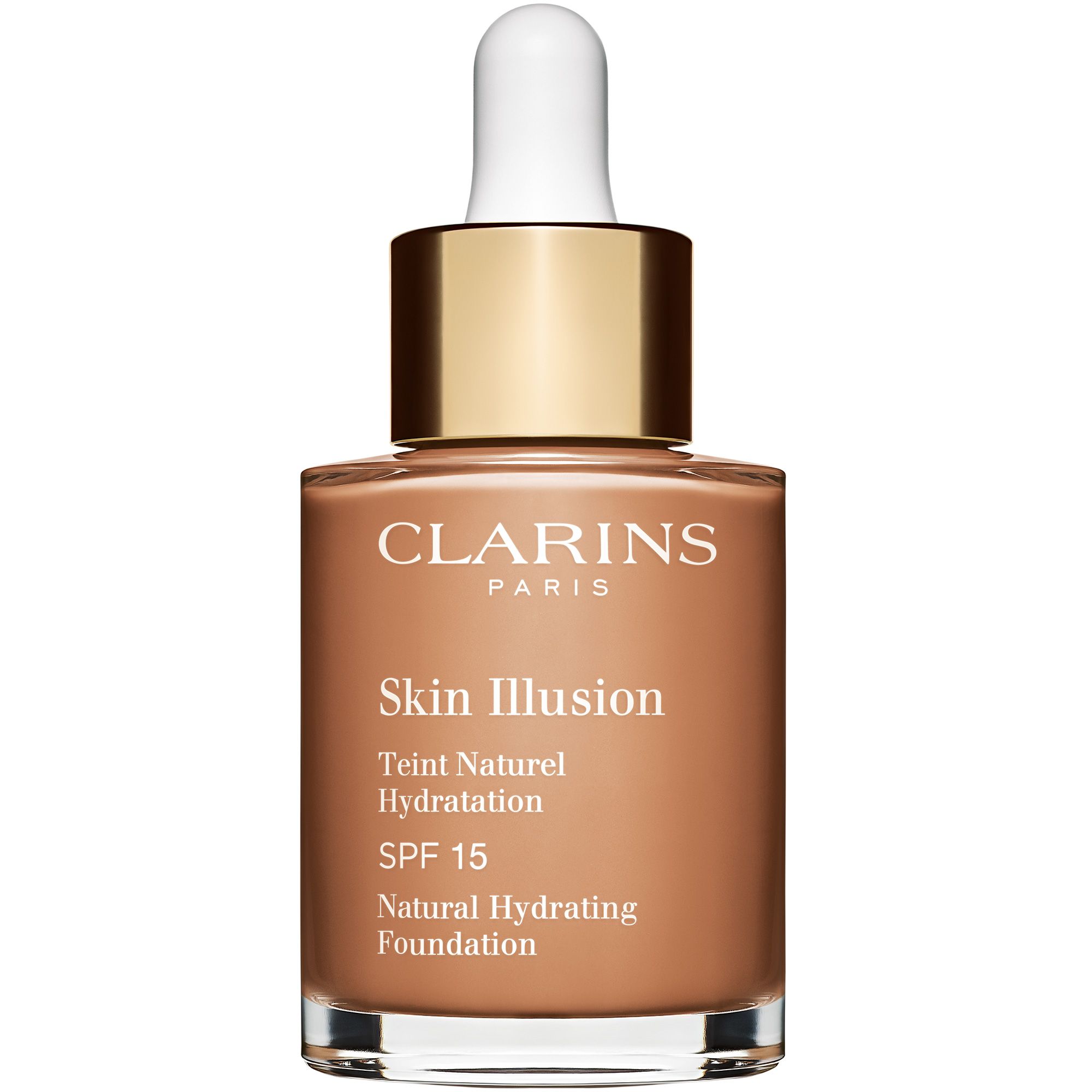 Clarins - Skin Illusion Spf15 Fond De Teint Hydratation 112.3 Sandalwood