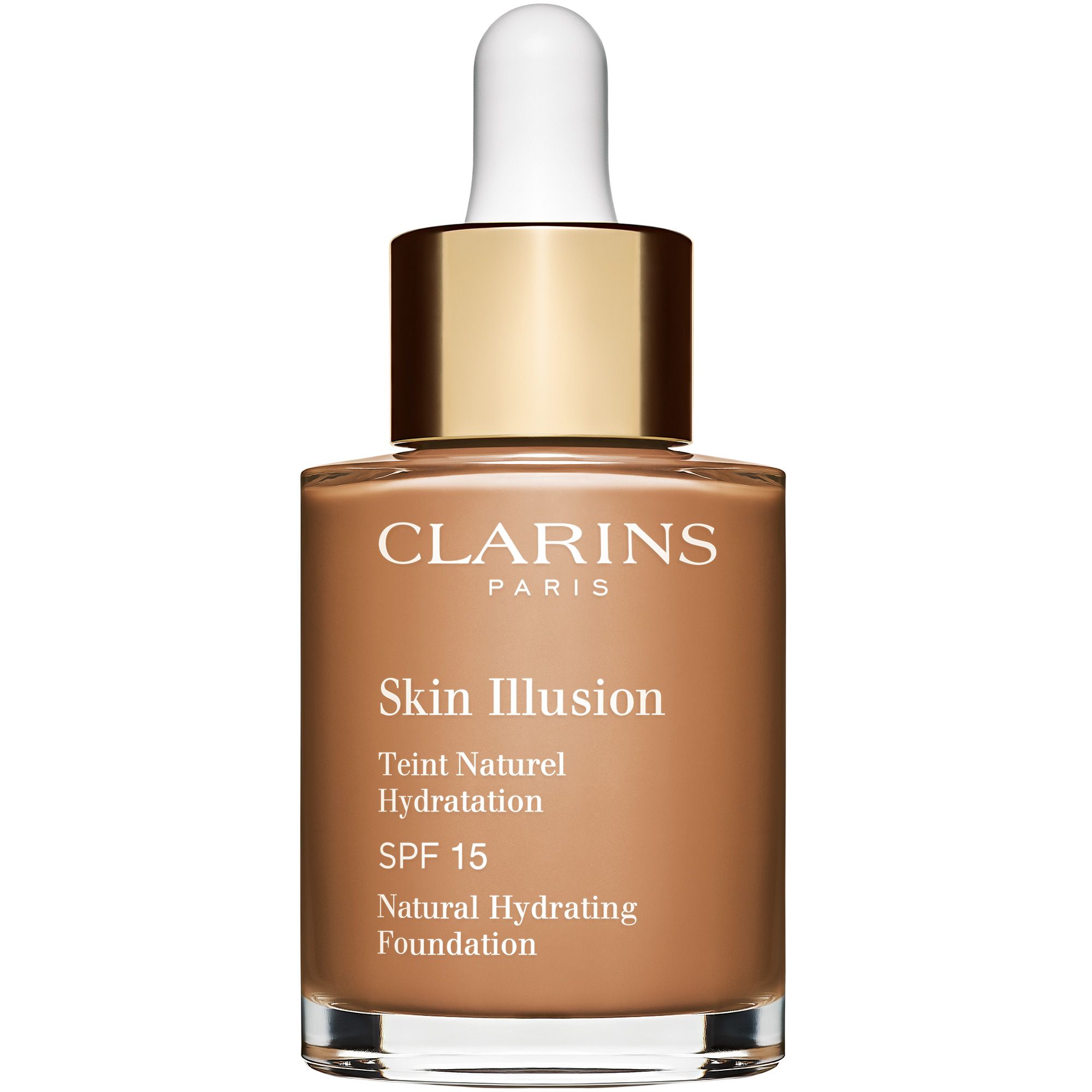 Clarins - Skin Illusion Spf15 Fond De Teint Hydratation 113 Chestnut