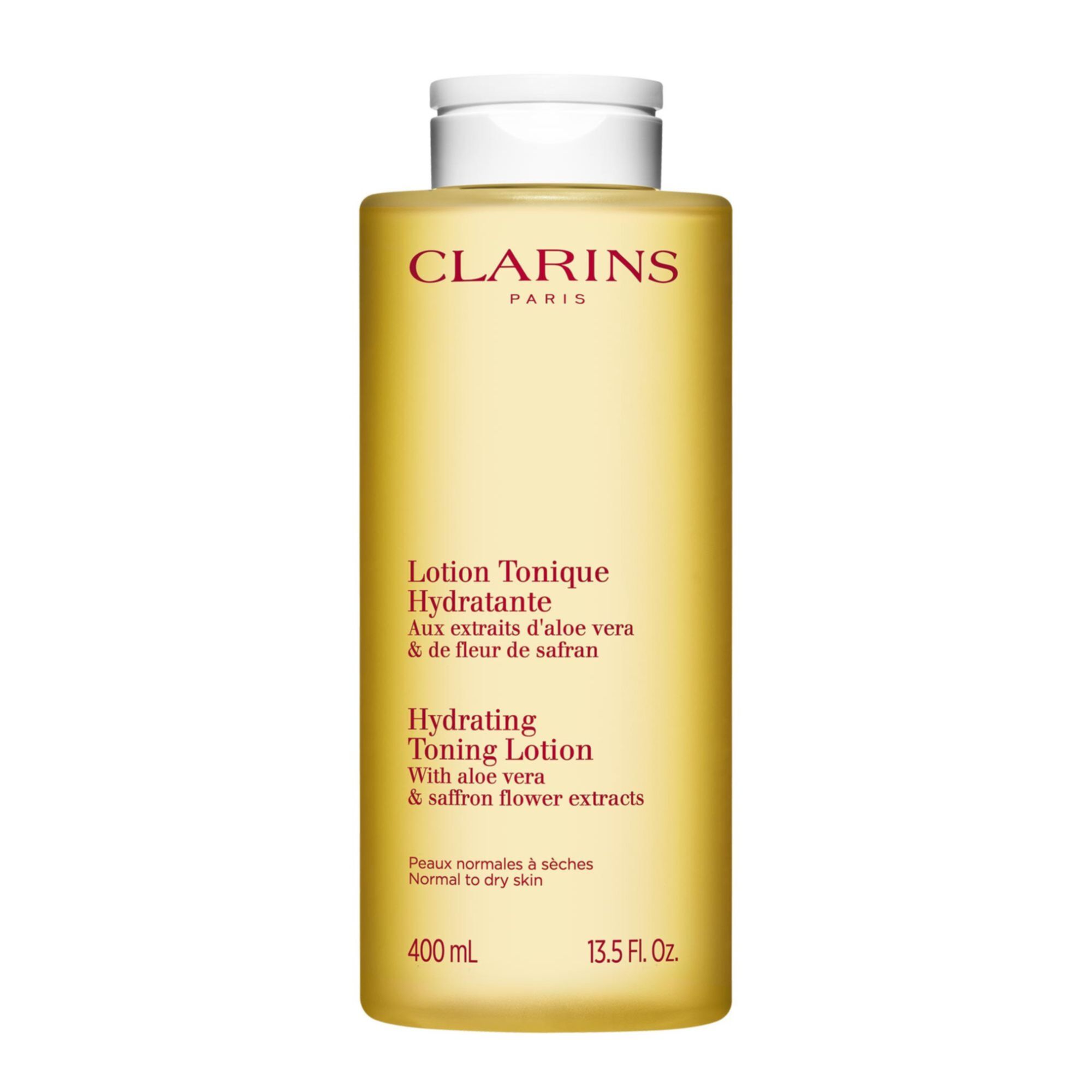 Clarins - Lotion Tonique Hydratante Aux Extraits D'aloe Vera & Fleur De Safran - Peaux Normales À Sèches 400ml