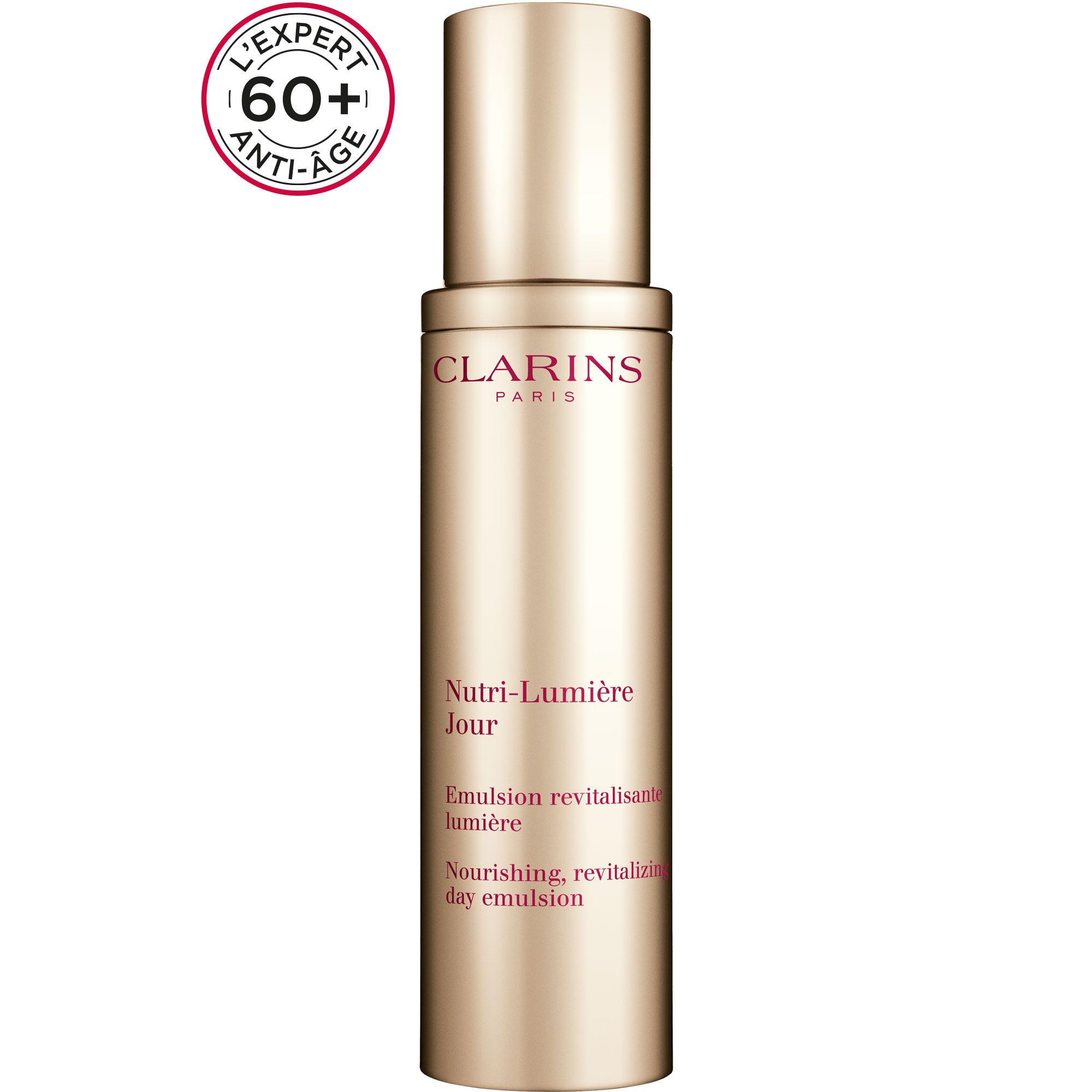Nutri Lumière Jour Émulsion Revitalisante Lumière Clarins Soin Anti Âge 60+ - vue 3