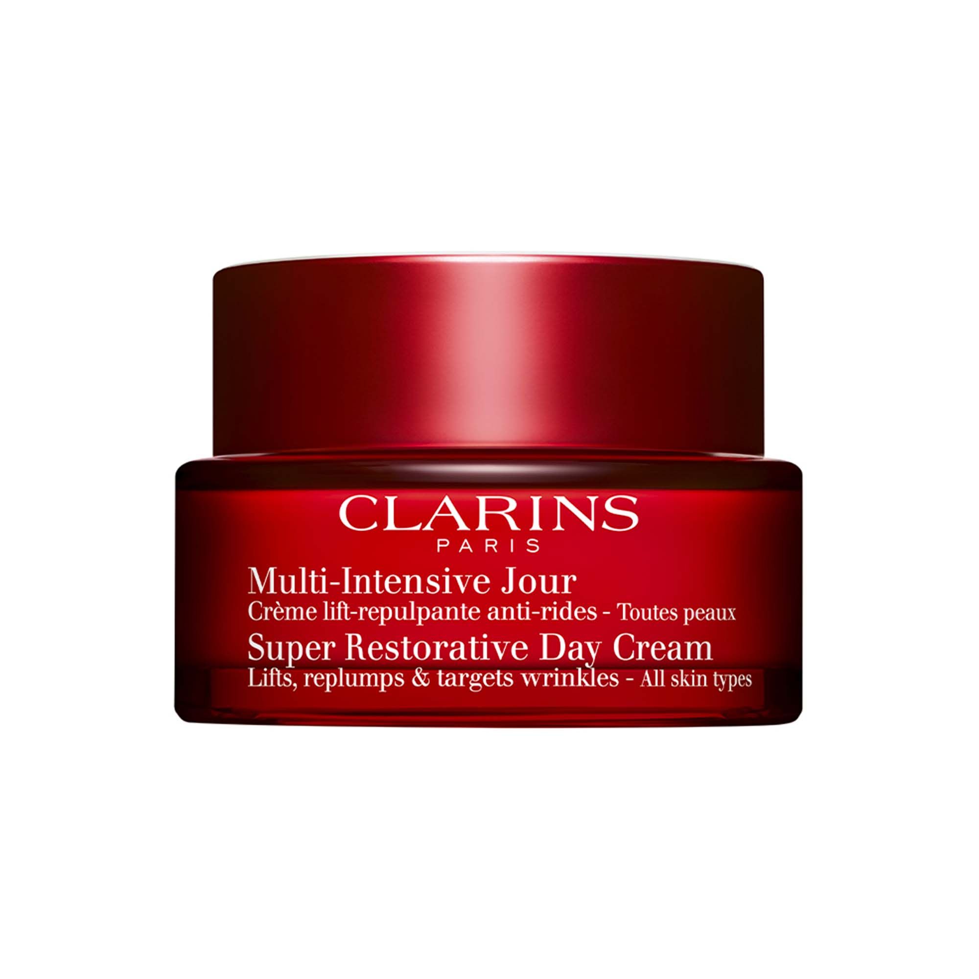 Clarins - Multi-intensive Jour Crème Lift-repulpante Anti-rides - Toutes Peaux Crème Visage Pot 50ml
