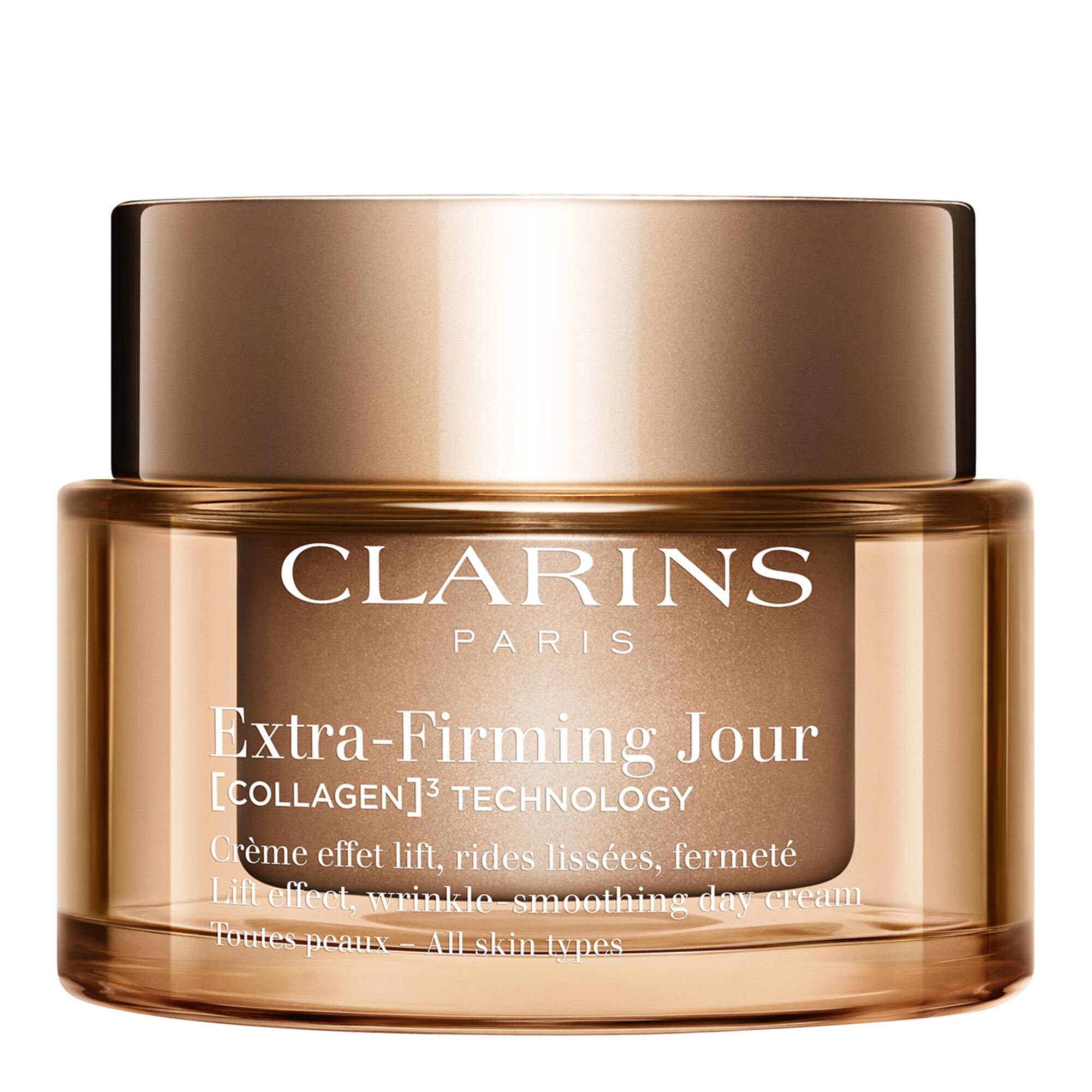 Clarins - Extra-firming Jour Toutes Peaux Crème Anti-âge Collagène Fermeté 50ml