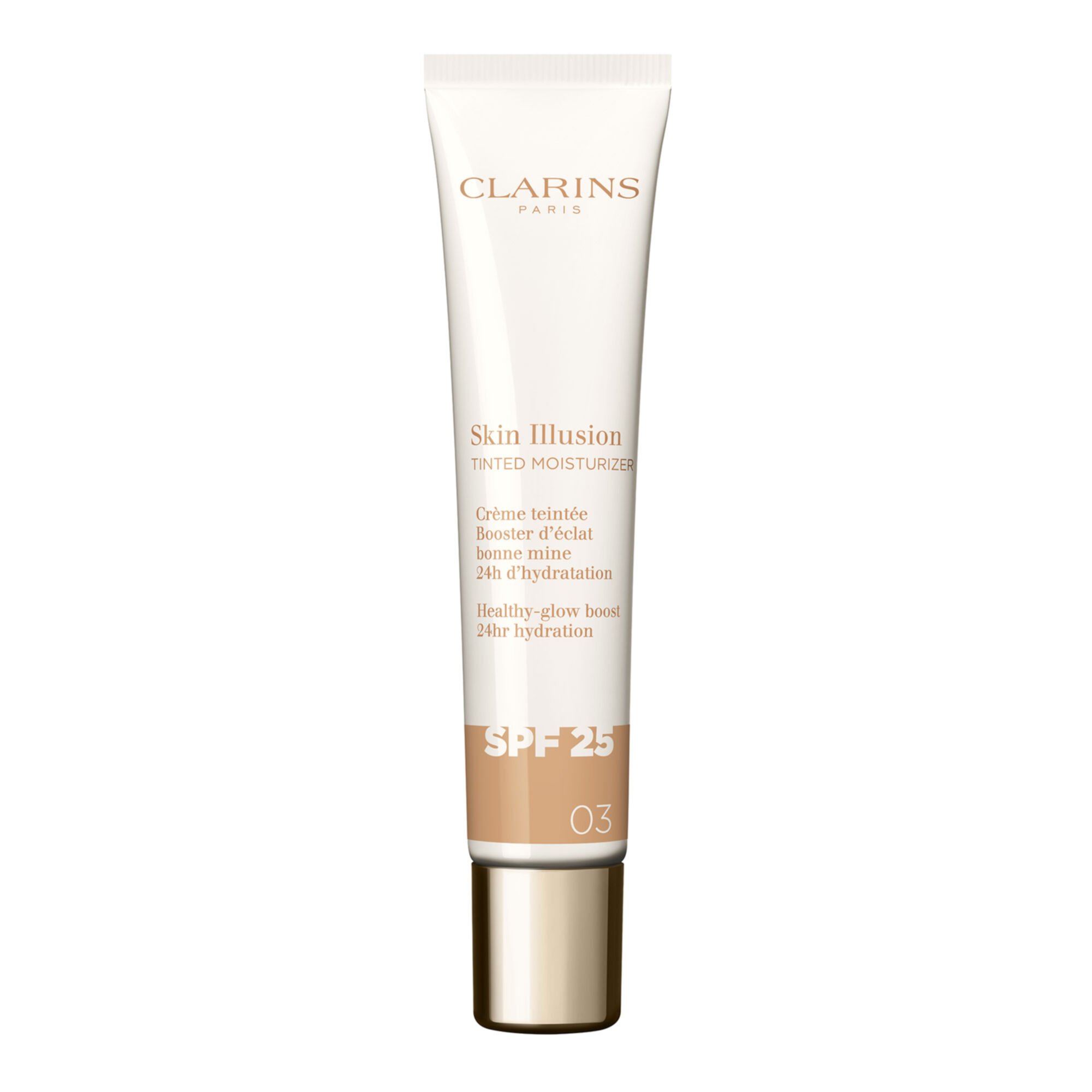 Clarins - Skin Illusion Tinted Moisturizer Spf25 Crème Teintée Booster D'éclat 03 - 40ml