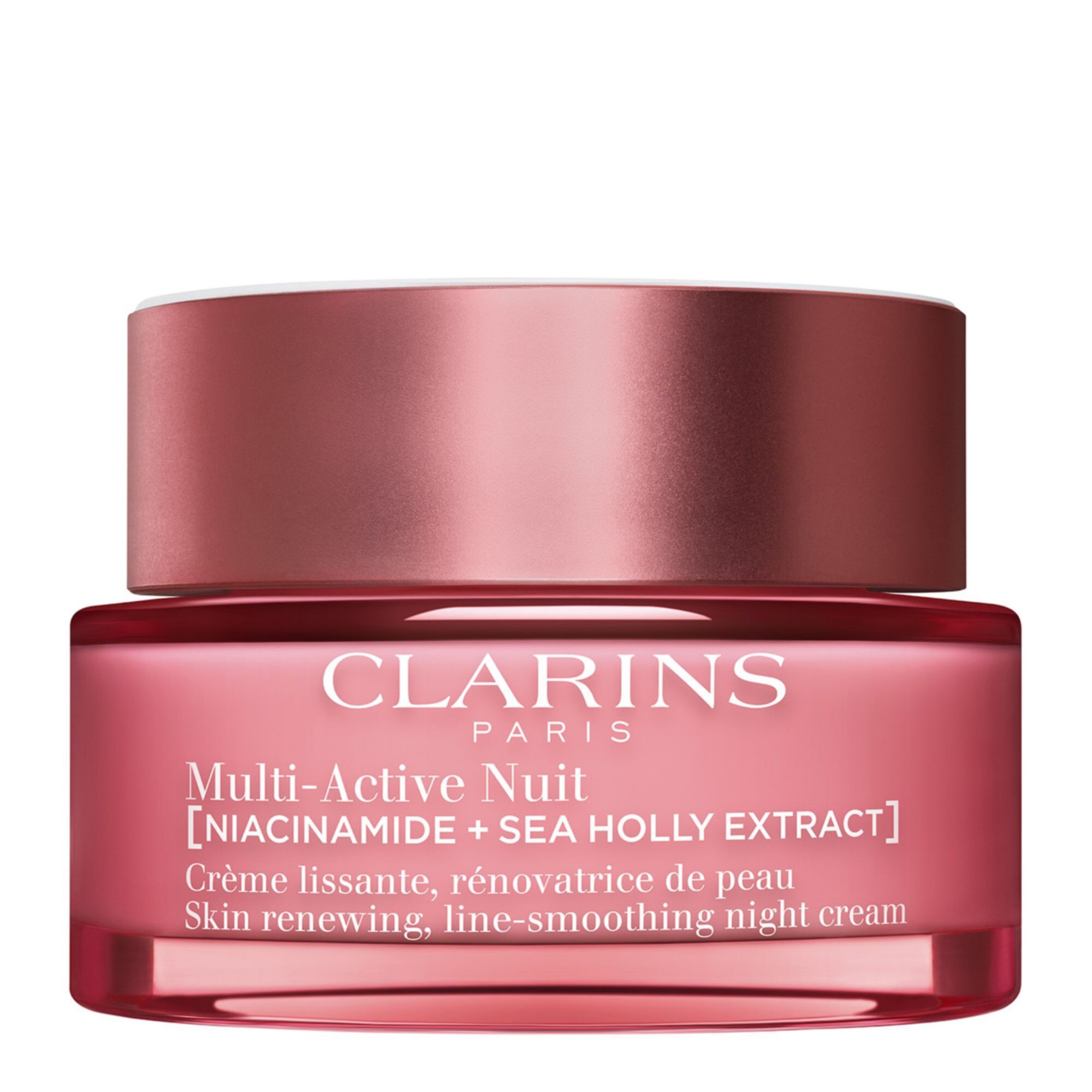 Clarins - Multi-active Nuit Crème Lissante, Rénovatrice De Peau - Peaux Sèches 50ml