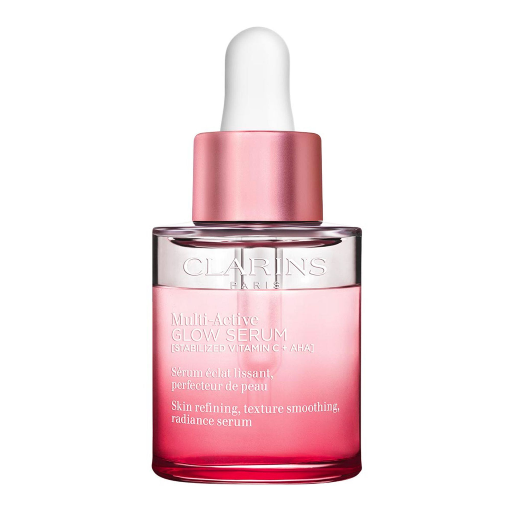 Clarins - Multi-active Glow Serum Sérum Éclat Lissant Perfecteur De Peau 30ml