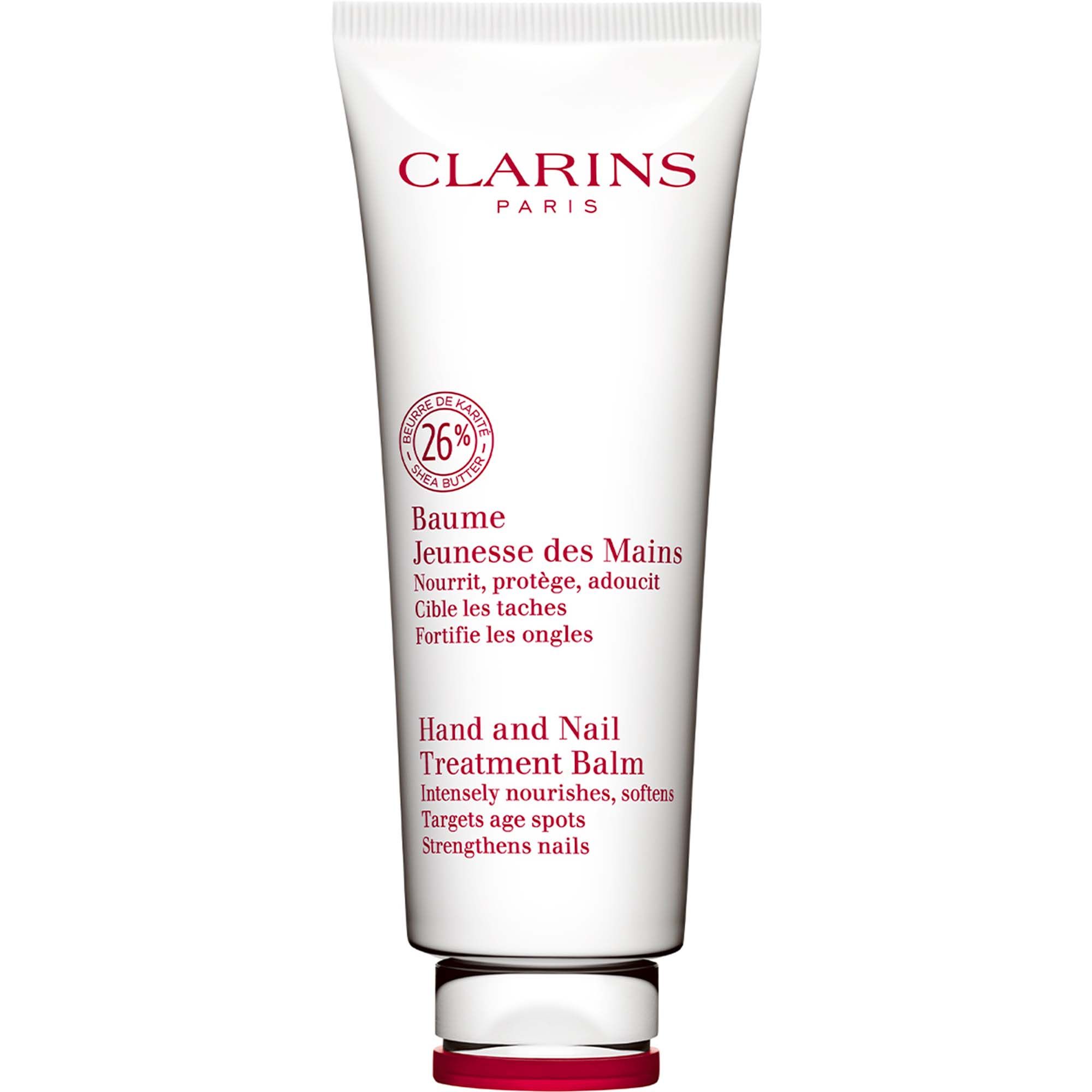 Clarins - Baume Jeunesse Des Mains - 96% D'ingrédients D'origine Naturelle Soin Des Mains Tube 100ml