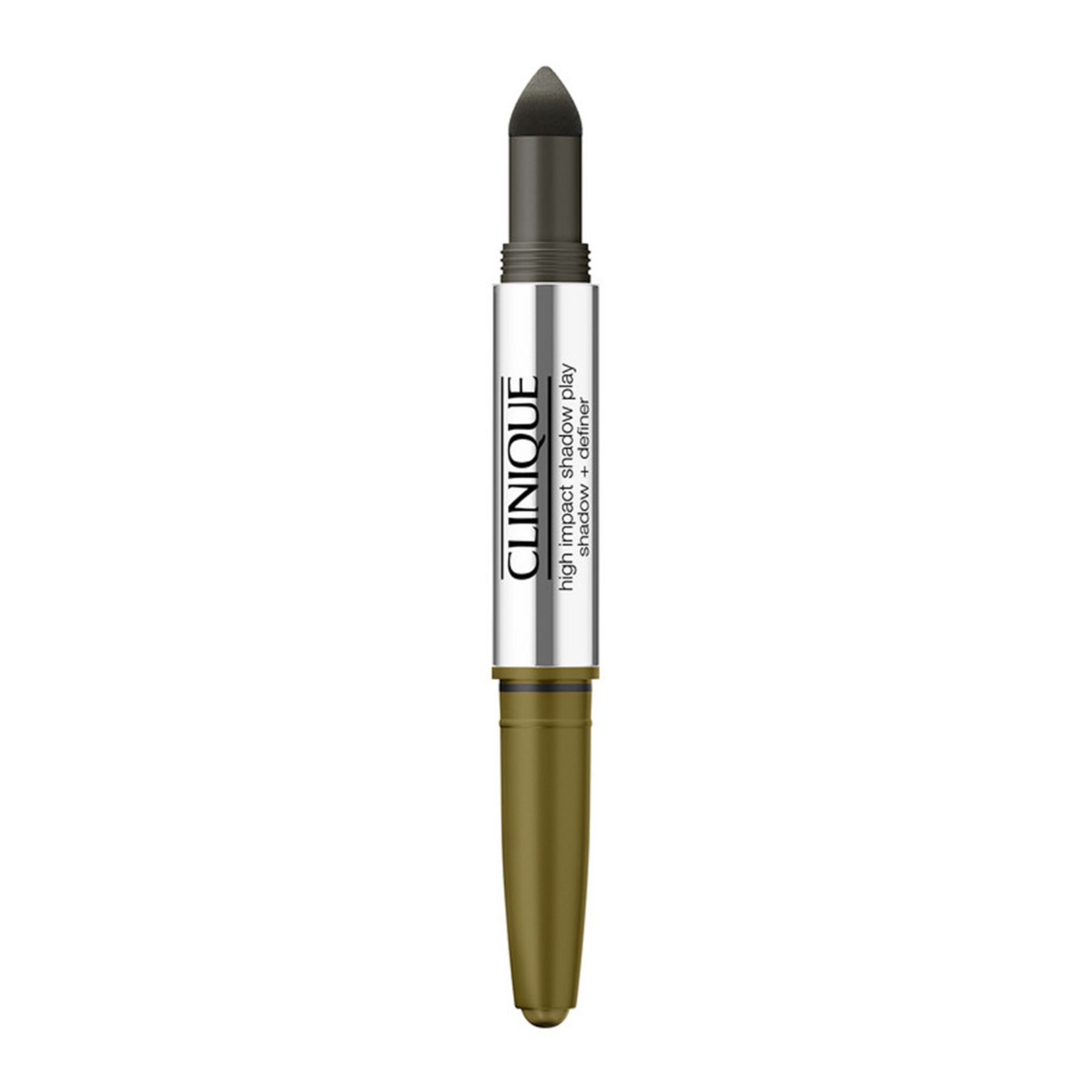 Clinique High Impact Shadow Play crayon fard à paupières duo teinte Mixed Greens 1.9 g