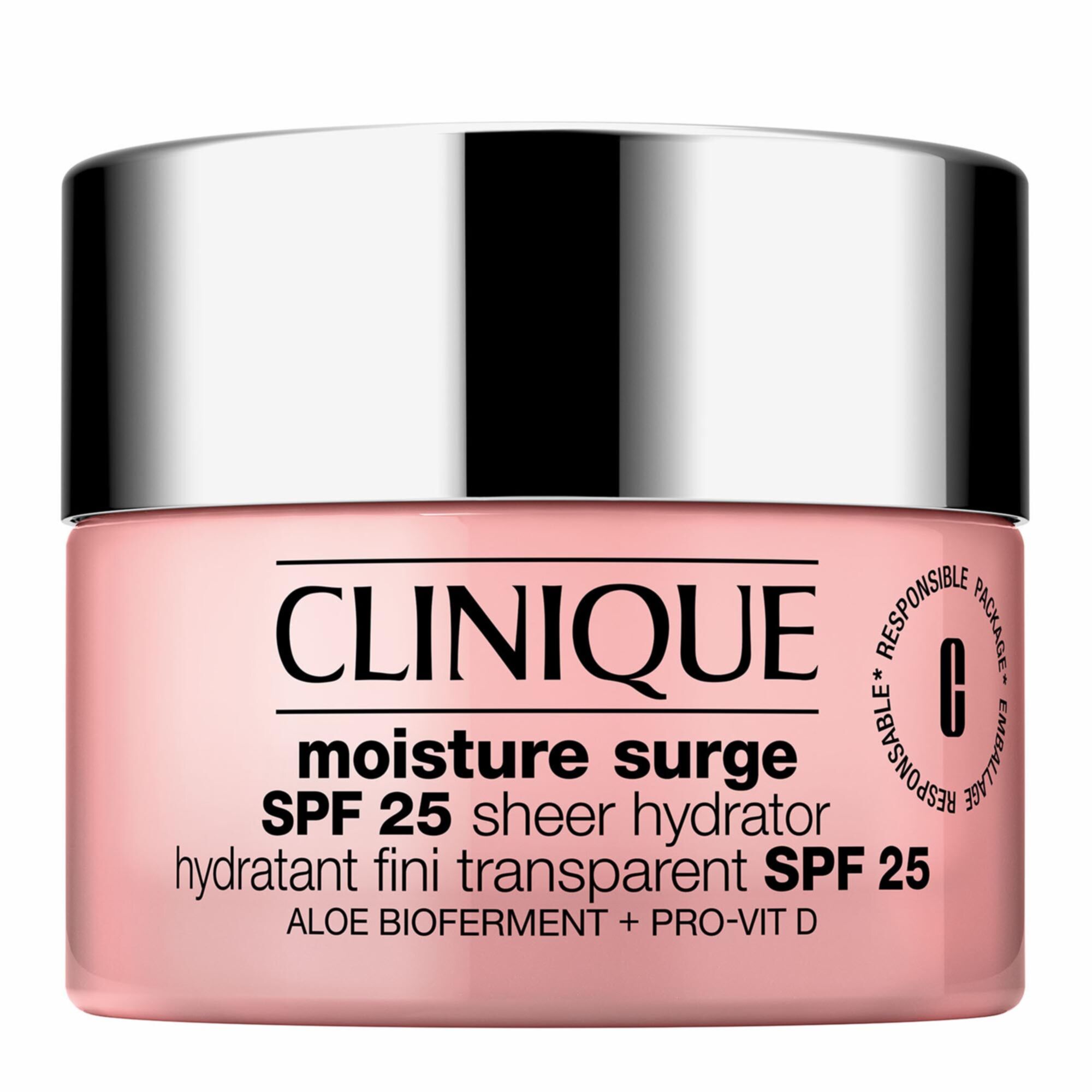 Clinique - Moisture Surge Hydratant Fini Transparent Spf 25 50 Ml