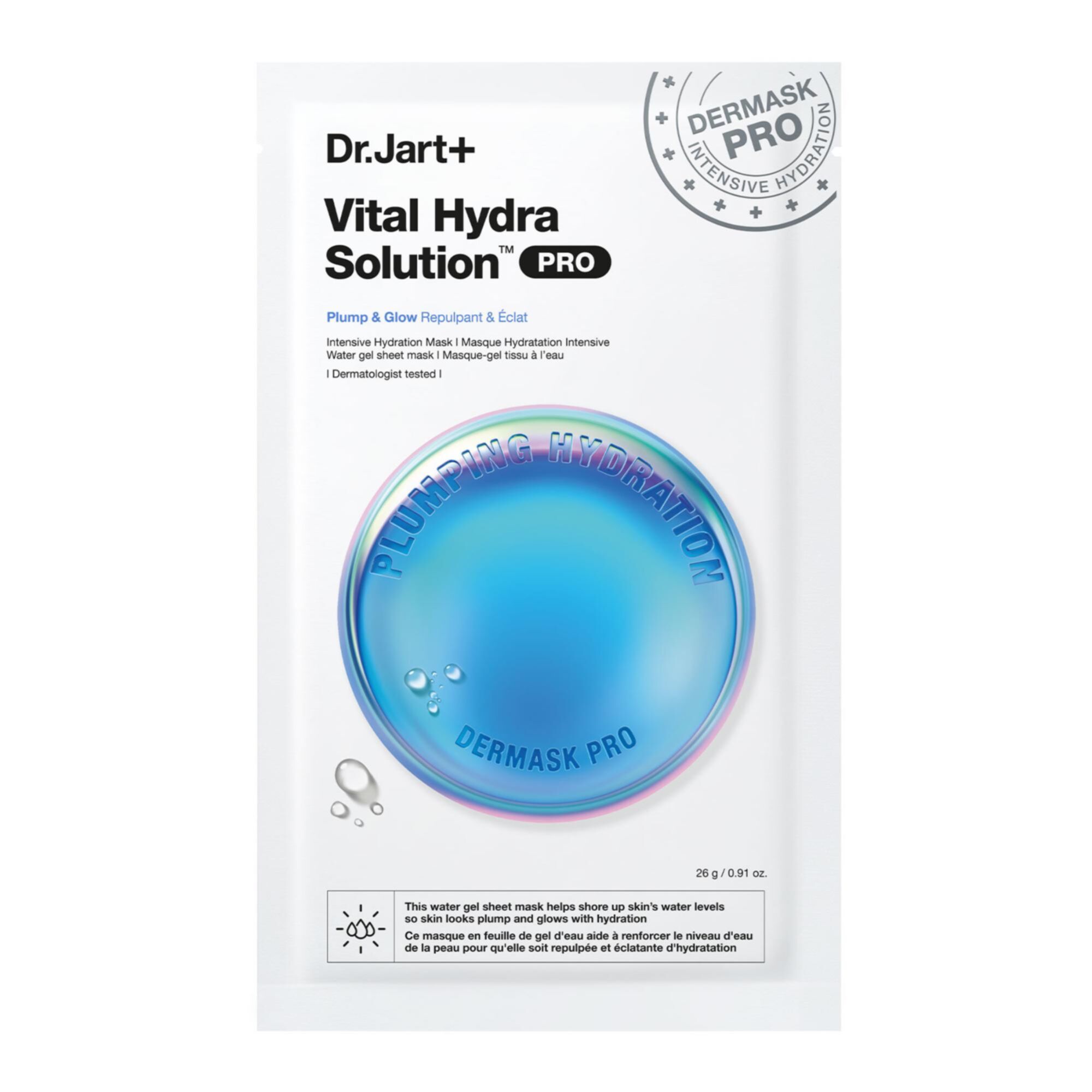 Dr Jart - Vital Hydra Solution Masque Tissu Hydratant 26g
