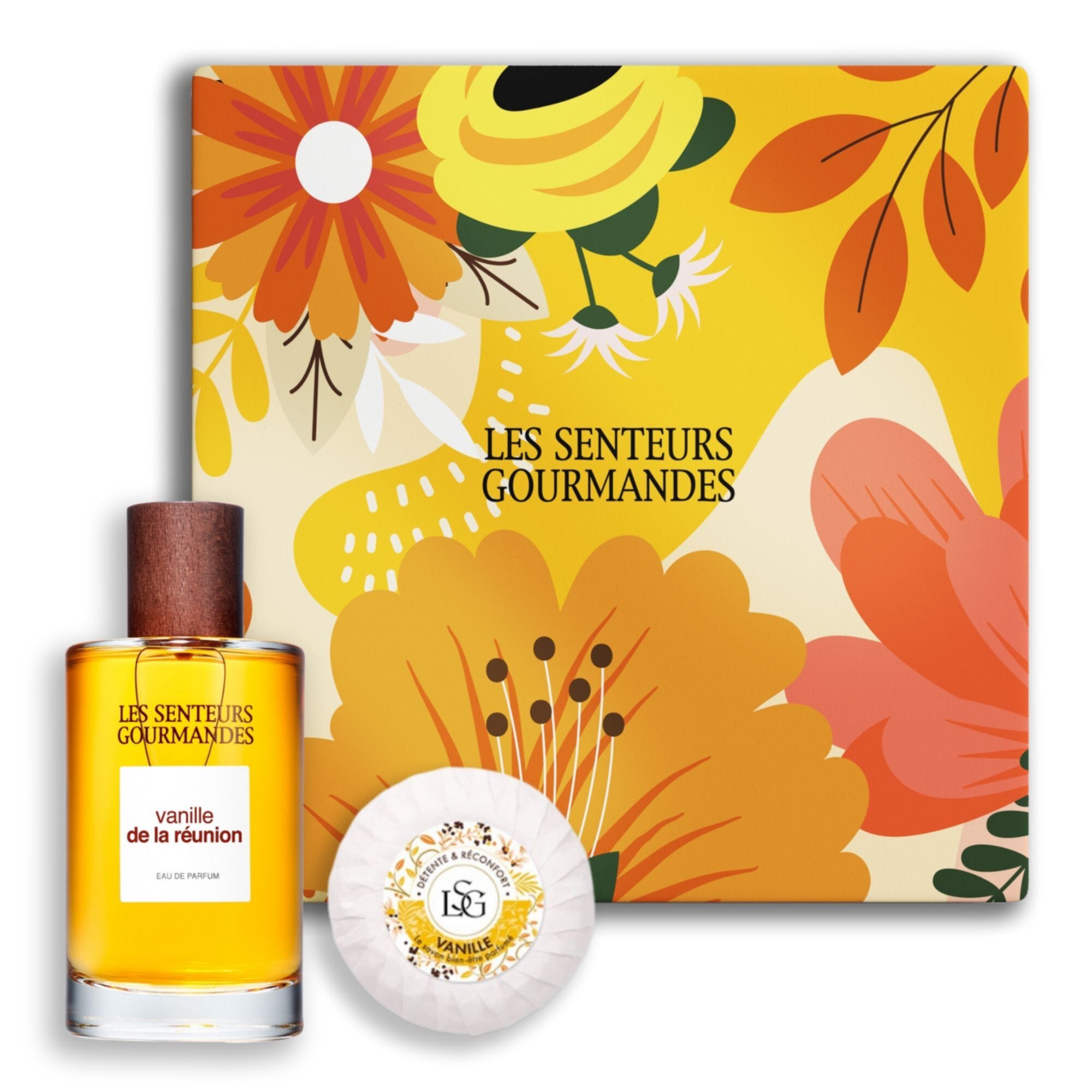 Les Senteurs Gourmandes - Coffret Vanille De La Réunion Eau De Parfum 100ml & Savon