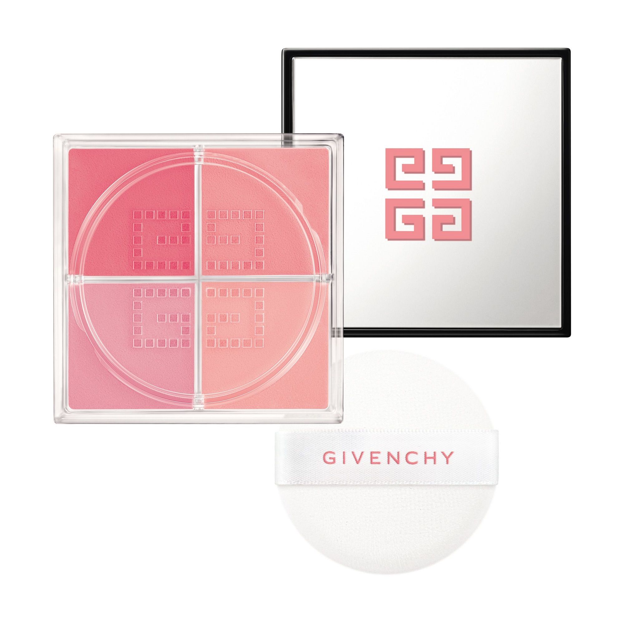 Givenchy - Prisme Libre Blush Le Premier Blush Poudre Libre 4 Couleurs N°2 Taffetas Rosé