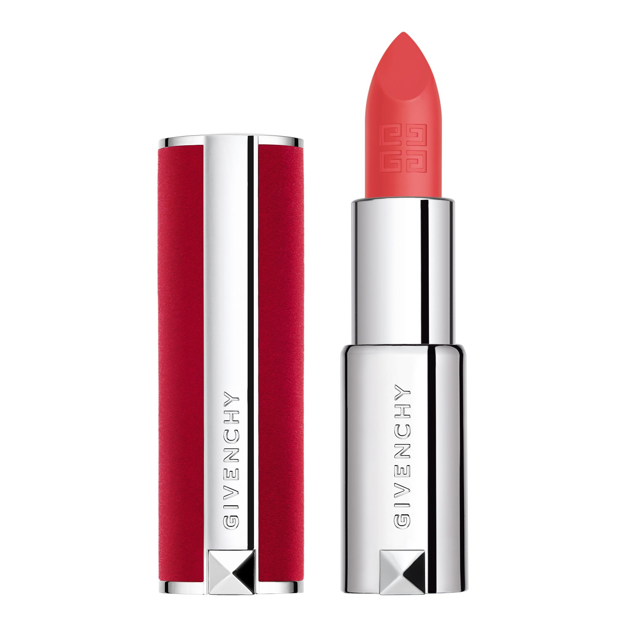 Givenchy - Le Rouge Deep Velvet Rouge À Lèvres Fini Mat Poudré 33- Orange Sable