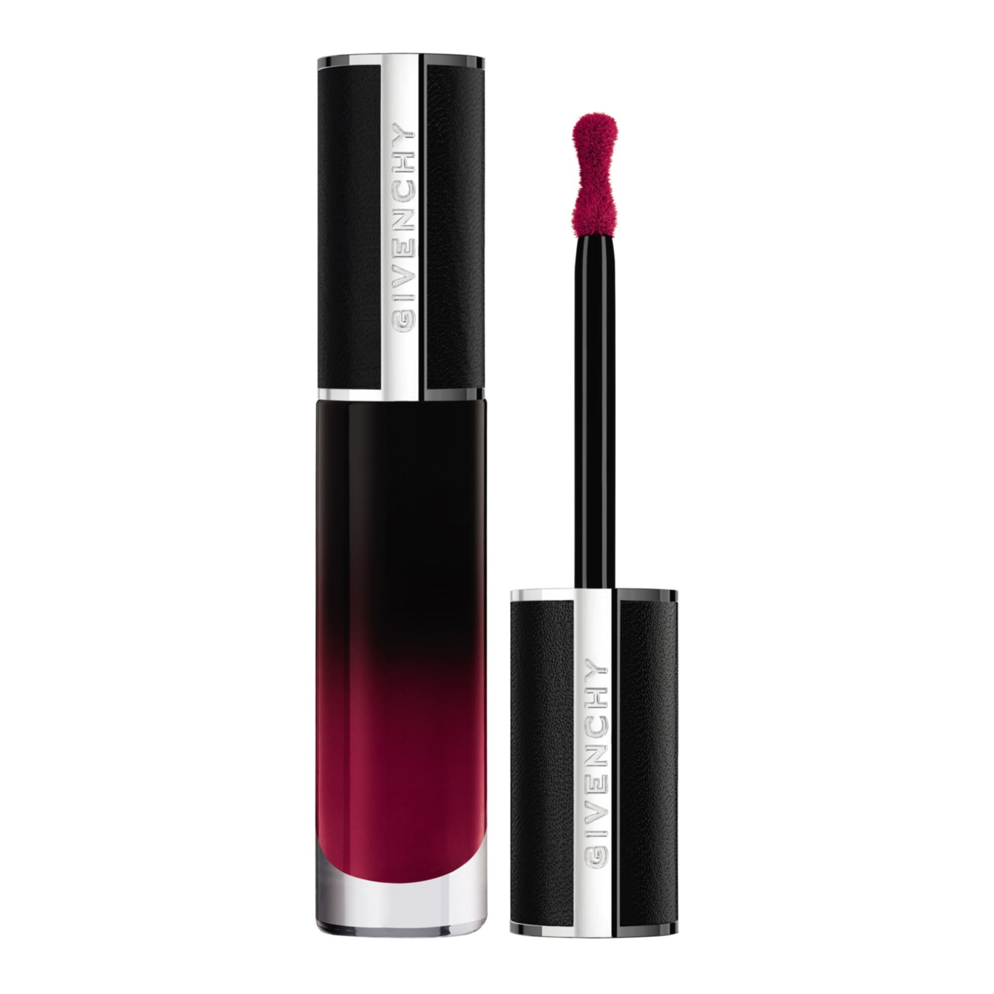Givenchy - Le Rouge Interdit Cream Velvet Rouge À Lèvres Mat Longue Tenue 42 Violet Velours