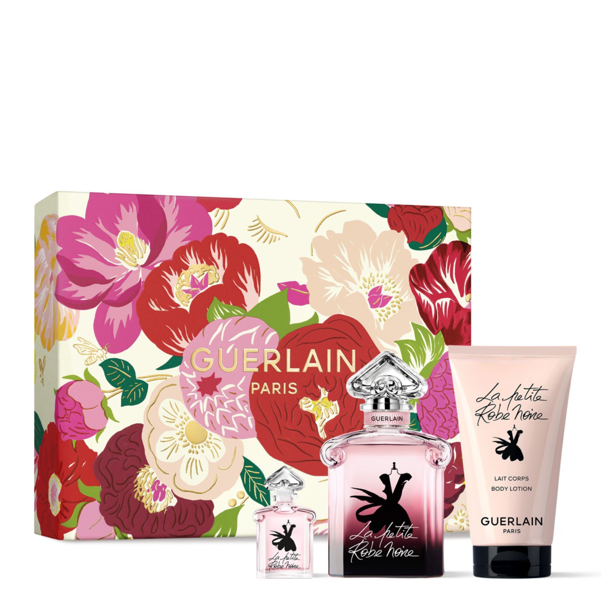Guerlain - Coffret La Petite Robe Noire Eau De Parfum 50ml, Lait Corps & Miniature