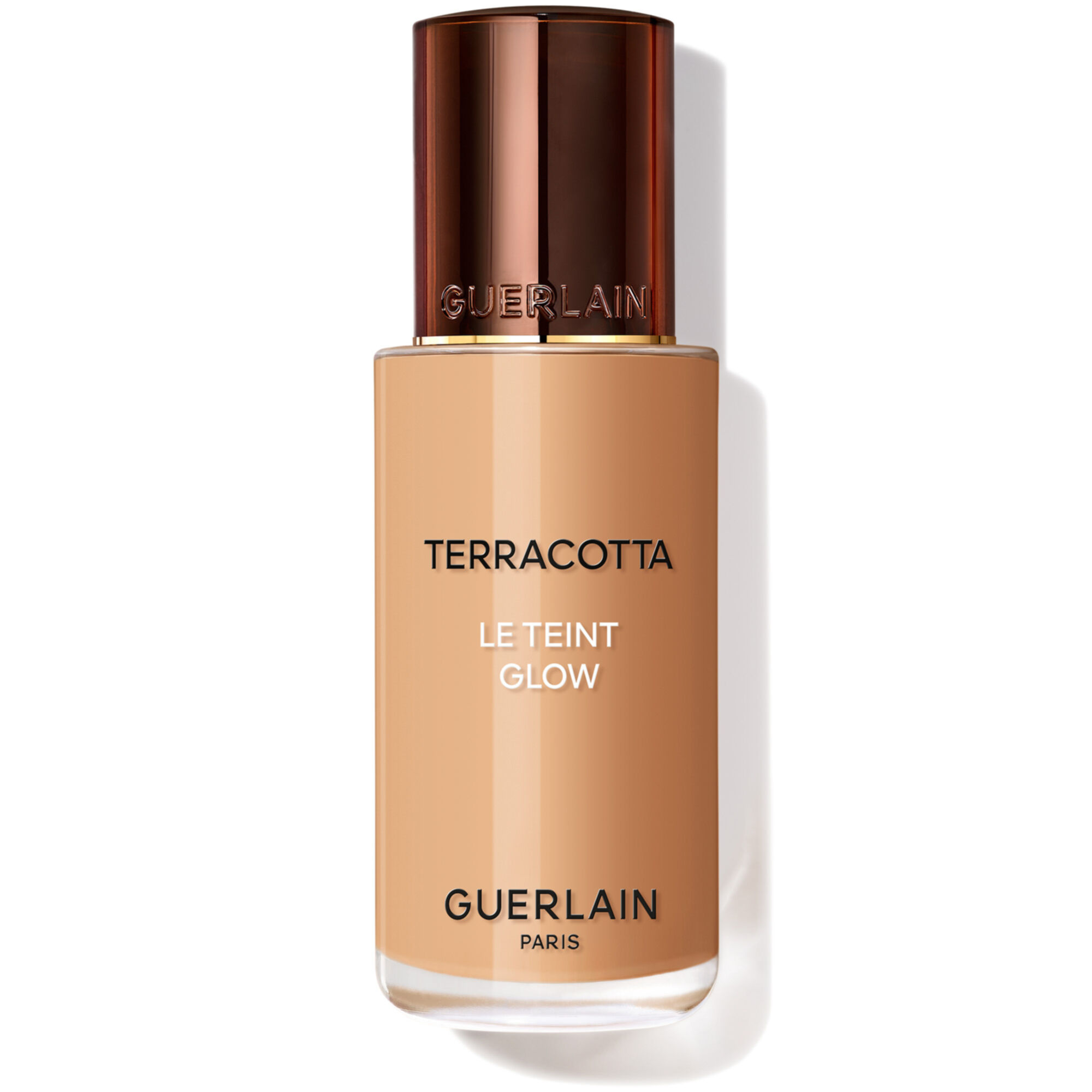 Guerlain - Terracotta Le Teint Glow Fond De Teint Éclat Naturel Longue Tenue - Sans Transfert 4w Warm / Doré