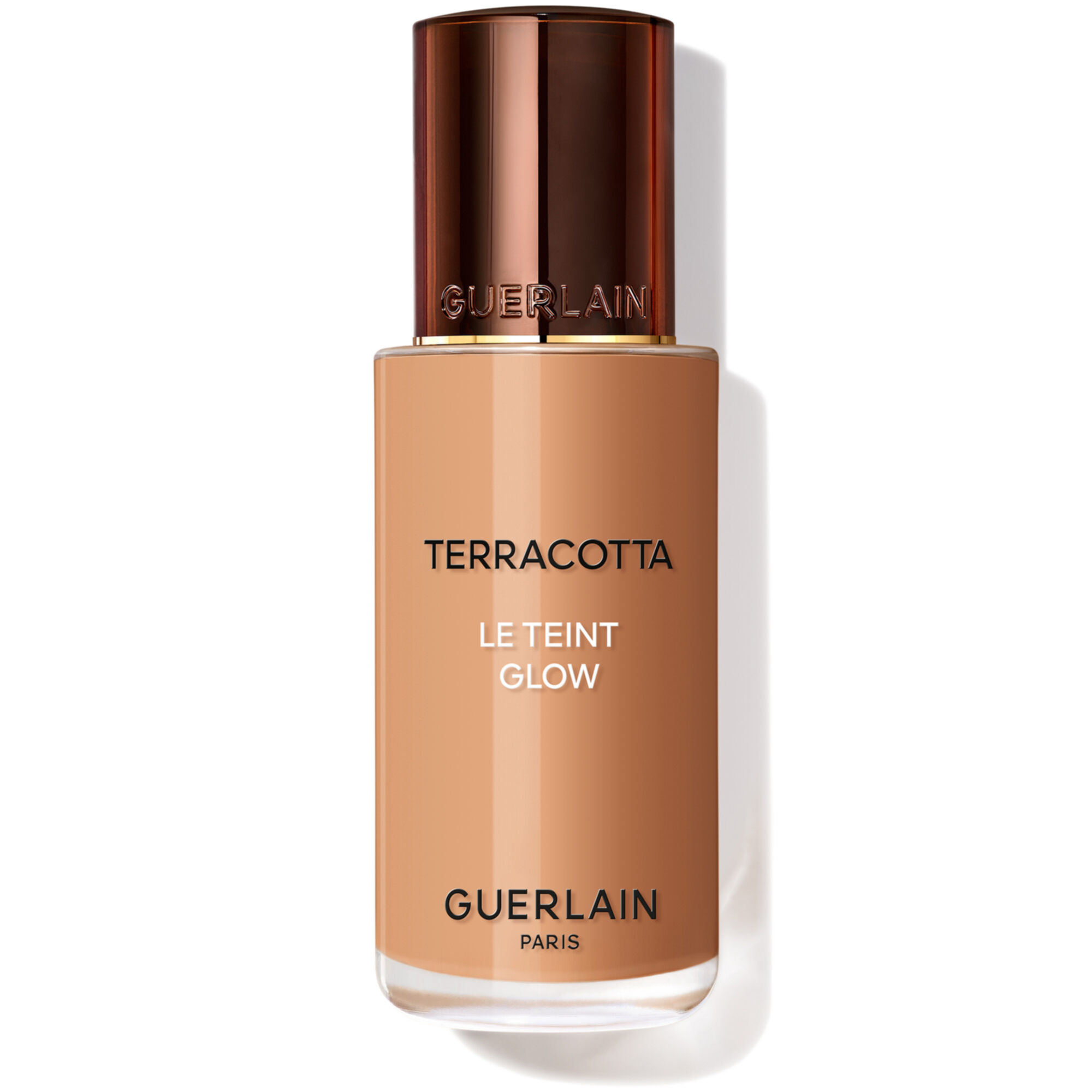Guerlain - Terracotta Le Teint Glow Fond De Teint Éclat Naturel Longue Tenue - Sans Transfert 4.5w Warm / Doré