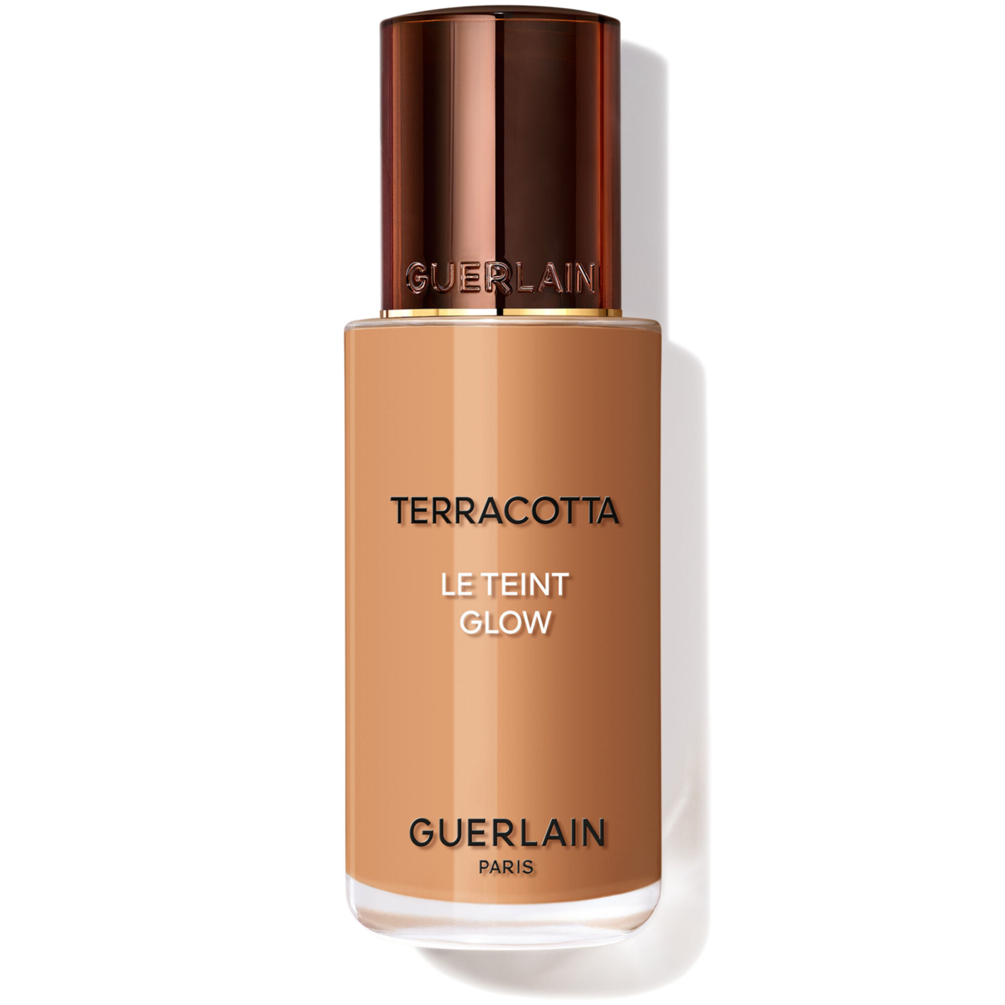 Guerlain - Terracotta Le Teint Glow Fond De Teint Éclat Naturel Longue Tenue - Sans Transfert 5w Warm / Doré