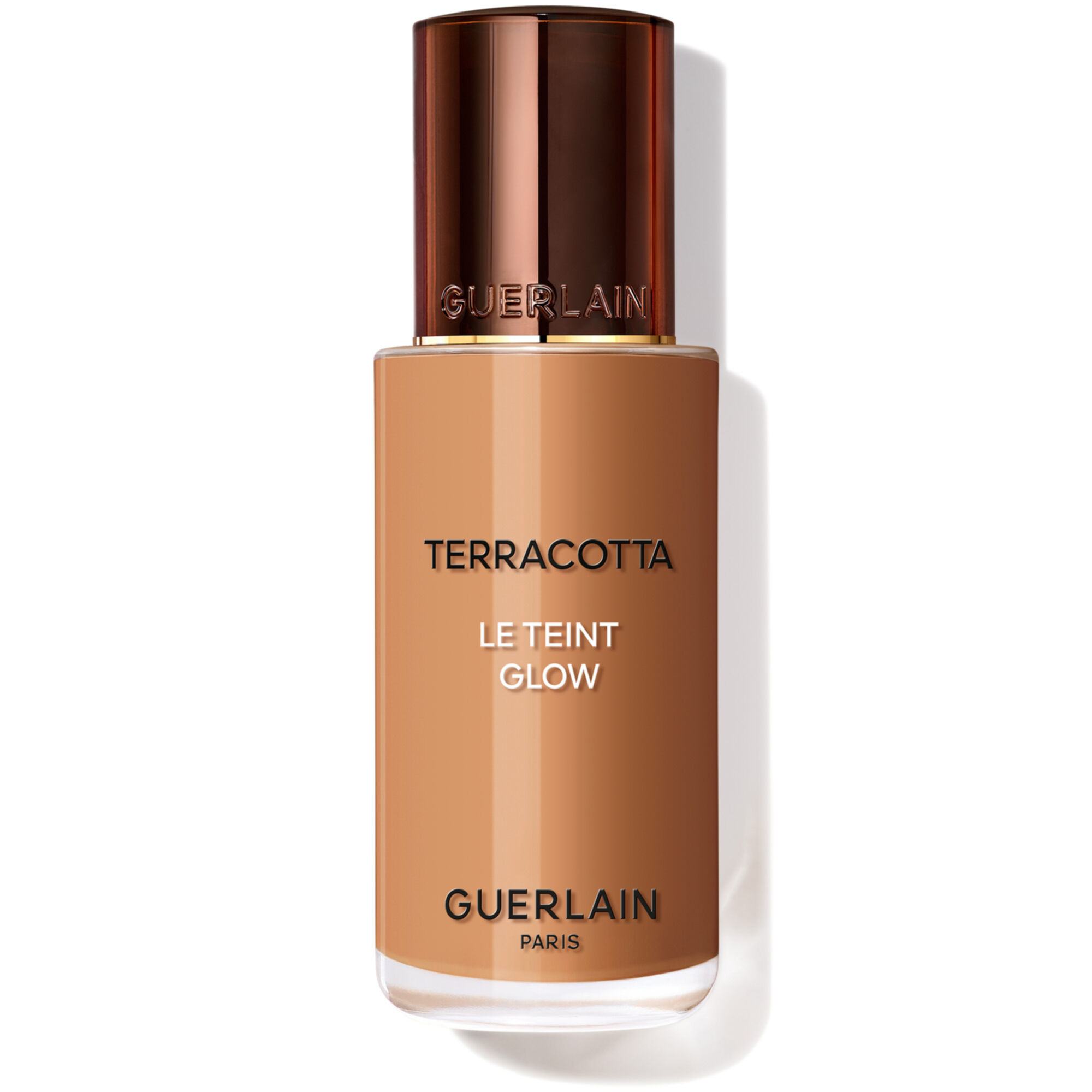 Guerlain - Terracotta Le Teint Glow Fond De Teint Éclat Naturel Longue Tenue - Sans Transfert 6w Warm / Doré