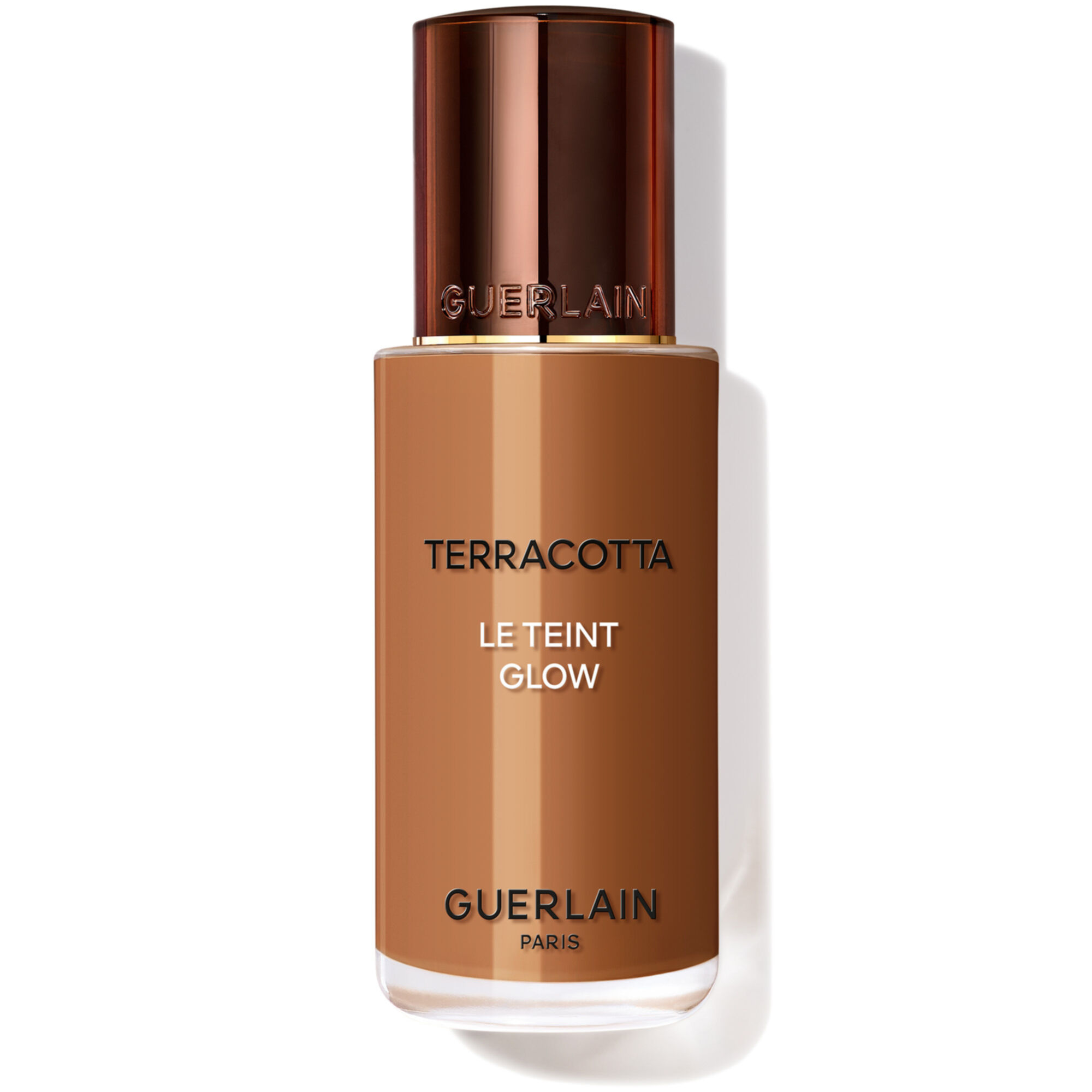 Guerlain - Terracotta Le Teint Glow Fond De Teint Éclat Naturel Longue Tenue - Sans Transfert 7w Warm / Doré