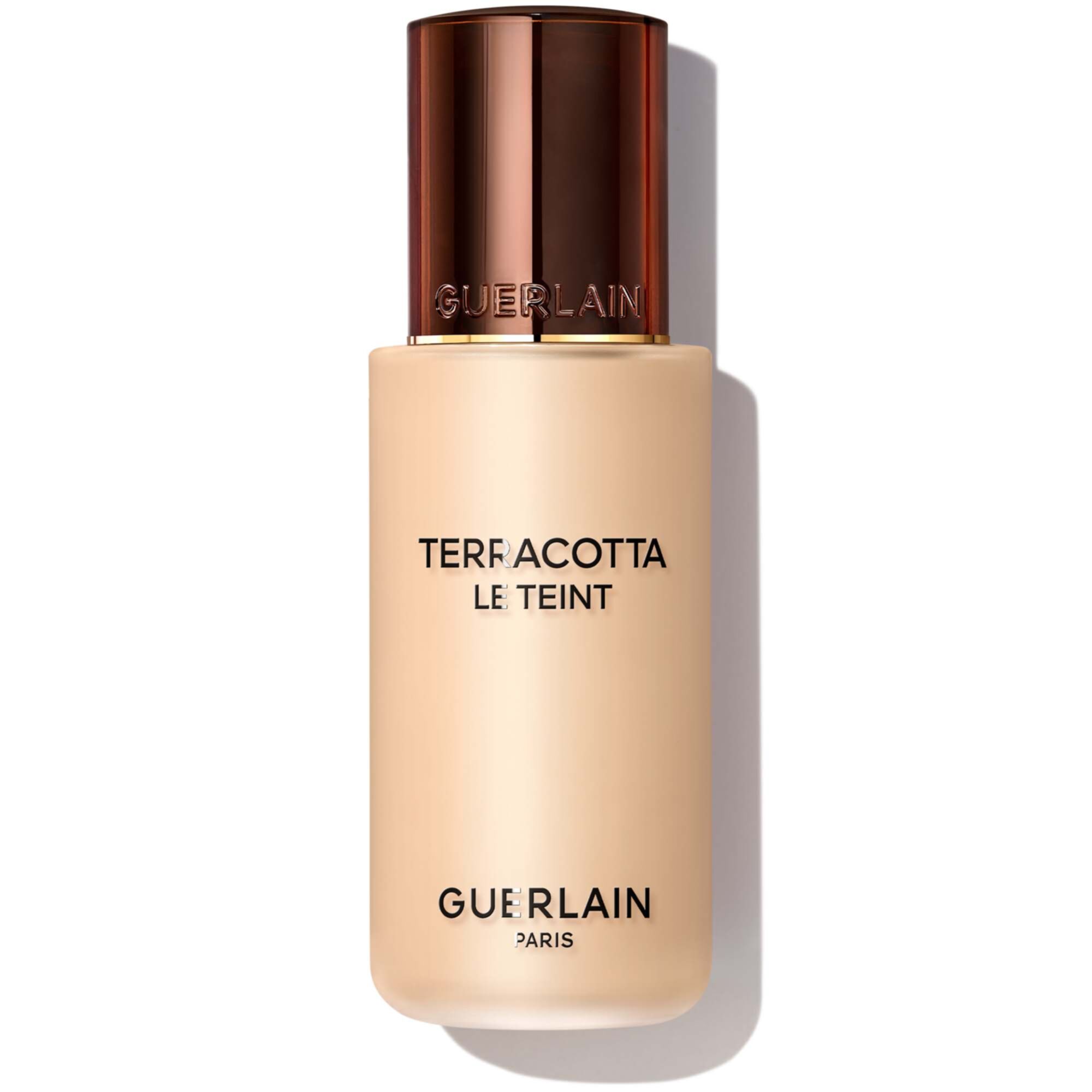 Guerlain - Terracotta Le Teint Fond De Teint Perfection - Fini Mat Lumineux - Longue Tenue - Sans Transfert 1w Warm / Doré
