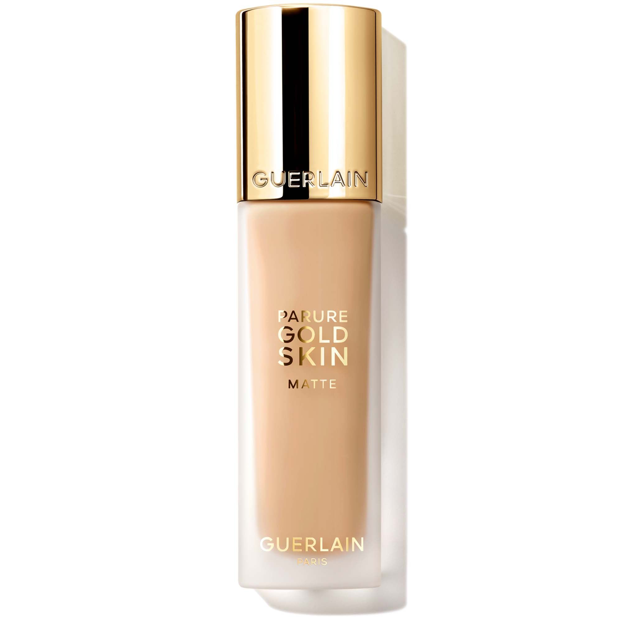 Guerlain - Parure Gold Skin Matte Fond De Teint Haute Perfection Sans Transfert 3w Doré