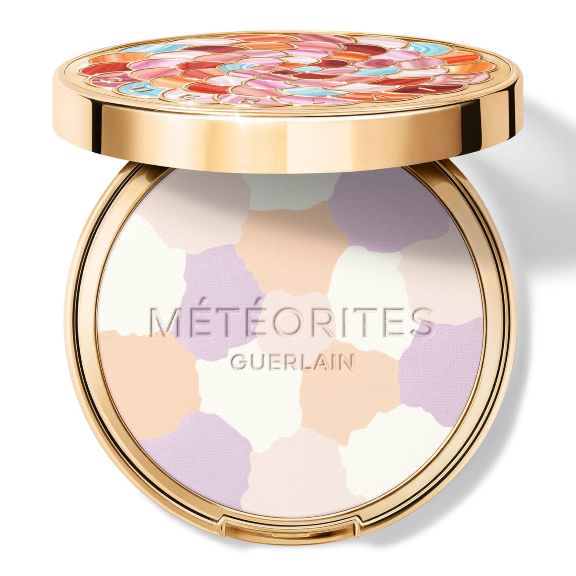 GUERLAIN Météorites Compact Mattifying Powder compacte teinte 03 Warm Doré 8.5 g - vue 6