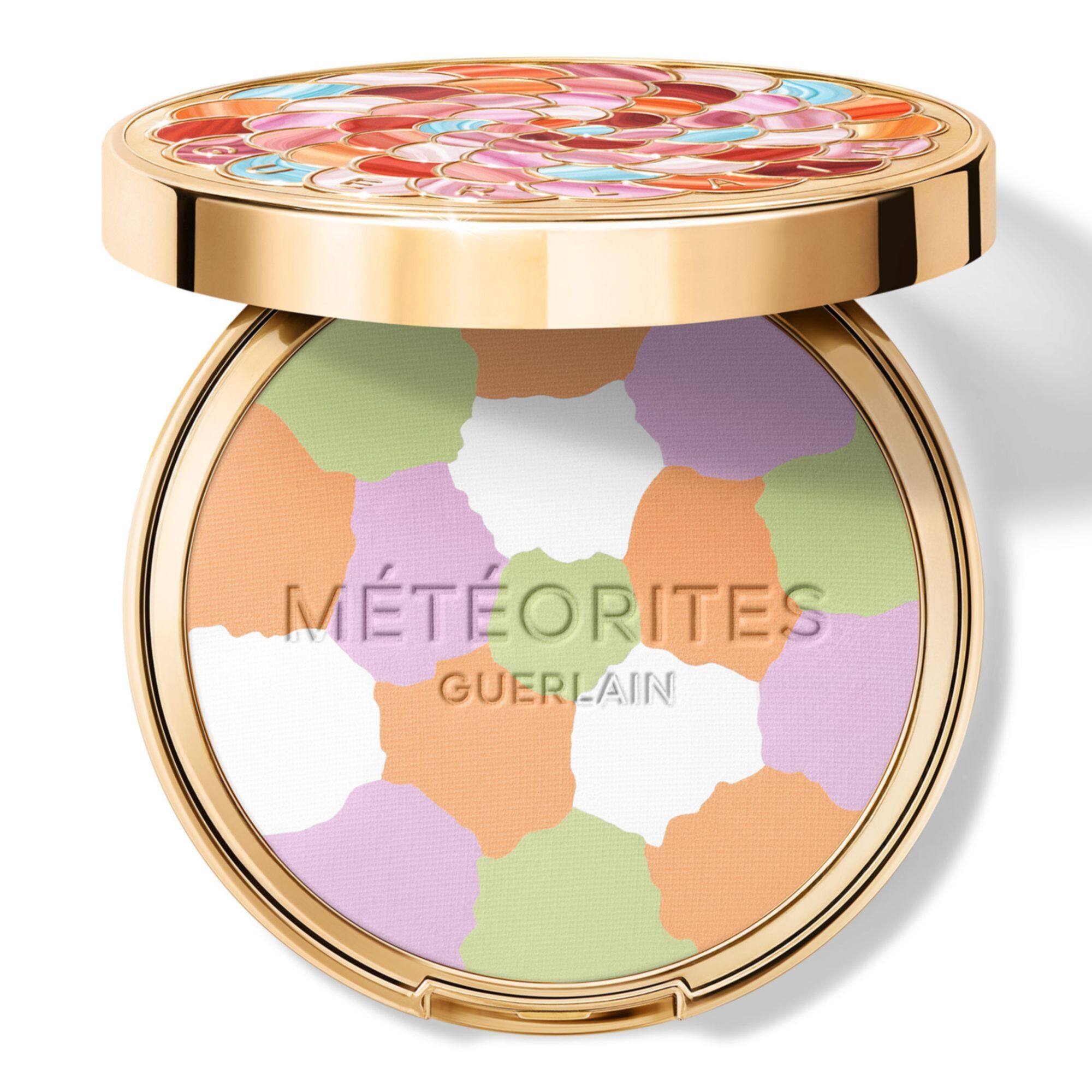GUERLAIN Météorites Compact Mattifying Powder compacte teinte 03 Warm Doré 8.5 g - vue 7