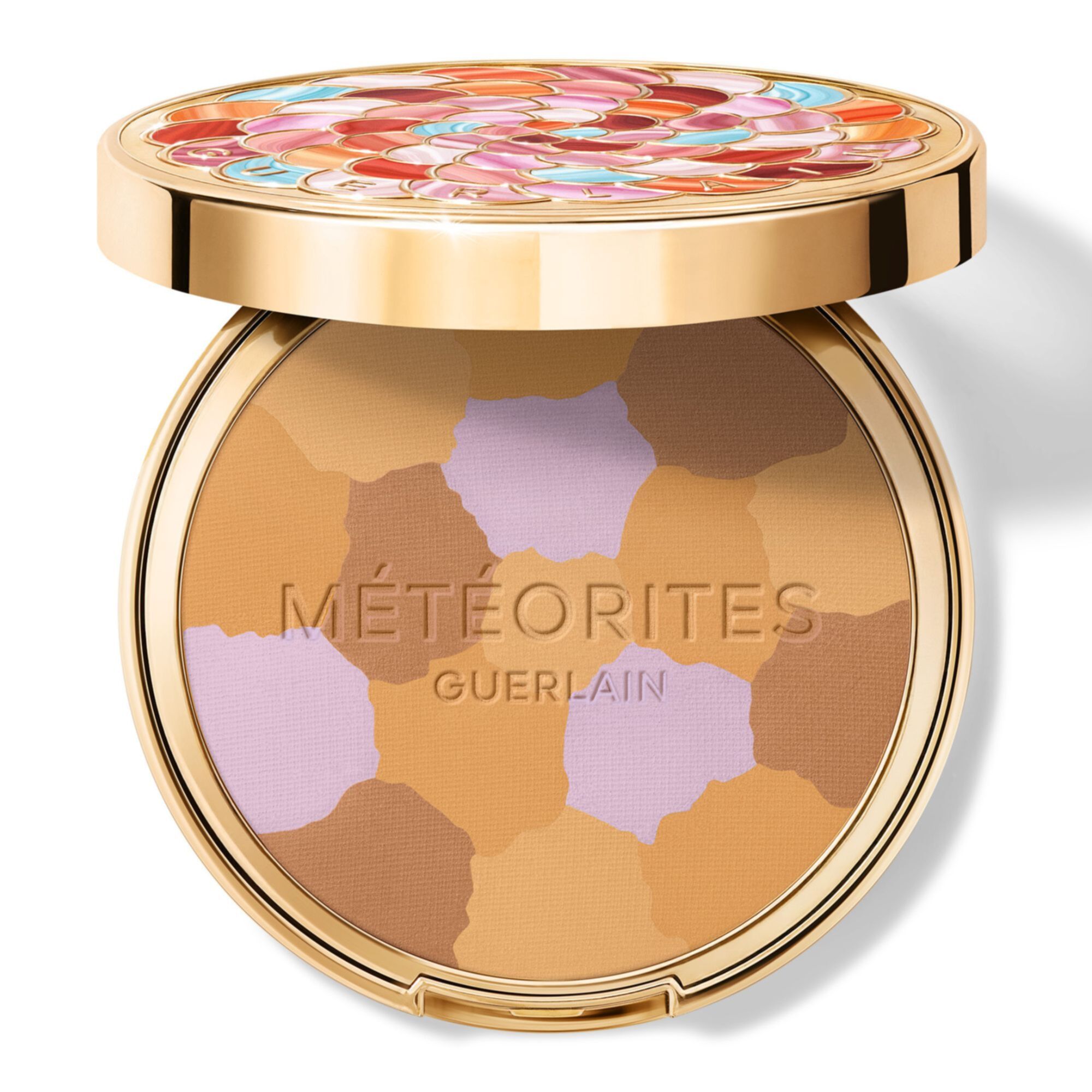 GUERLAIN Météorites Compact Mattifying Powder compacte teinte 03 Warm Doré 8.5 g - vue 8
