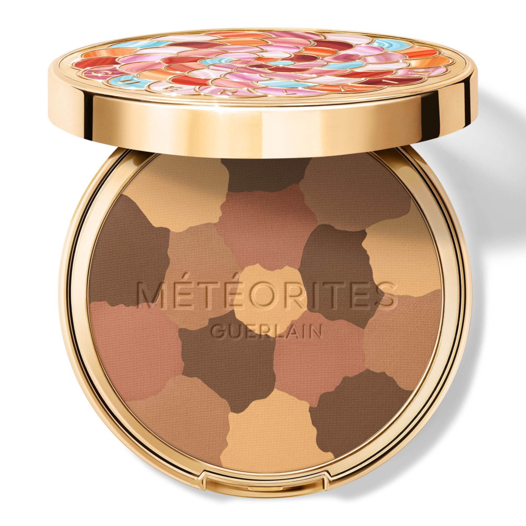 GUERLAIN Météorites Compact Mattifying Powder compacte teinte 03 Warm Doré 8.5 g - vue 9