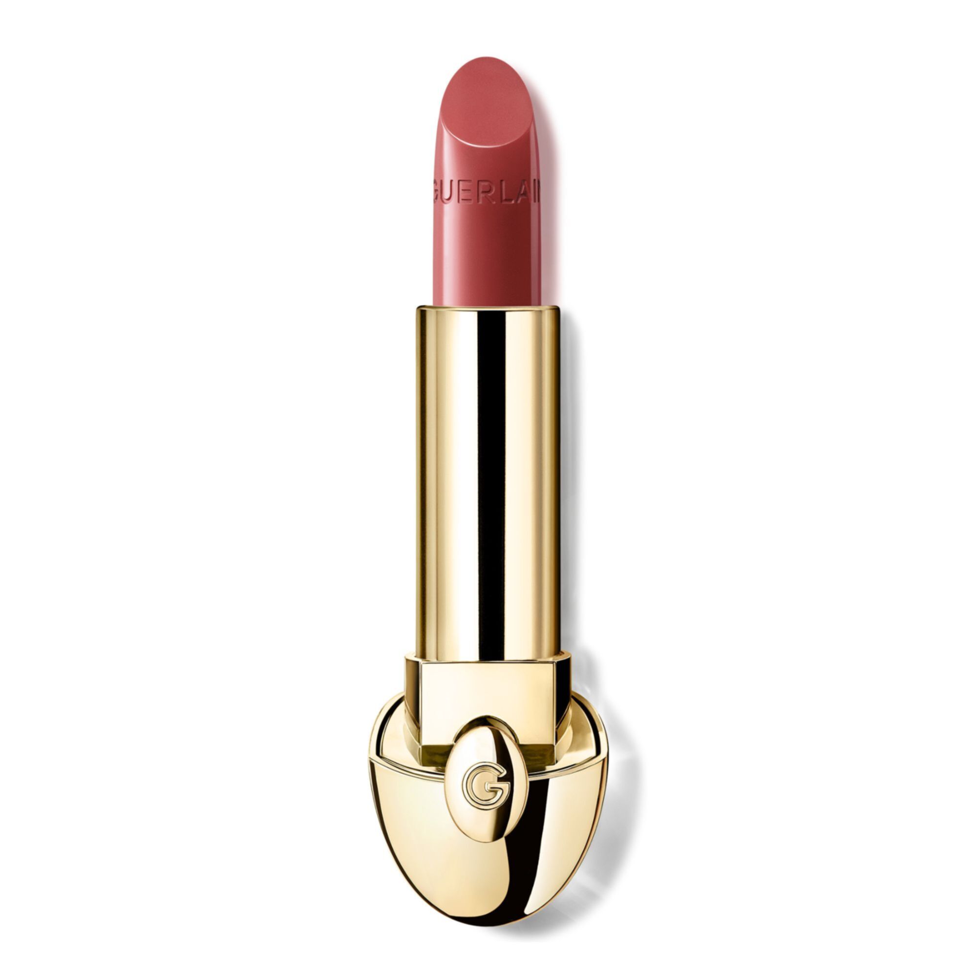 Guerlain - Rouge G Le Rouge À Lèvres Soin Personnalisable Fini Satin - La Recharge 06 Le Rose Brun