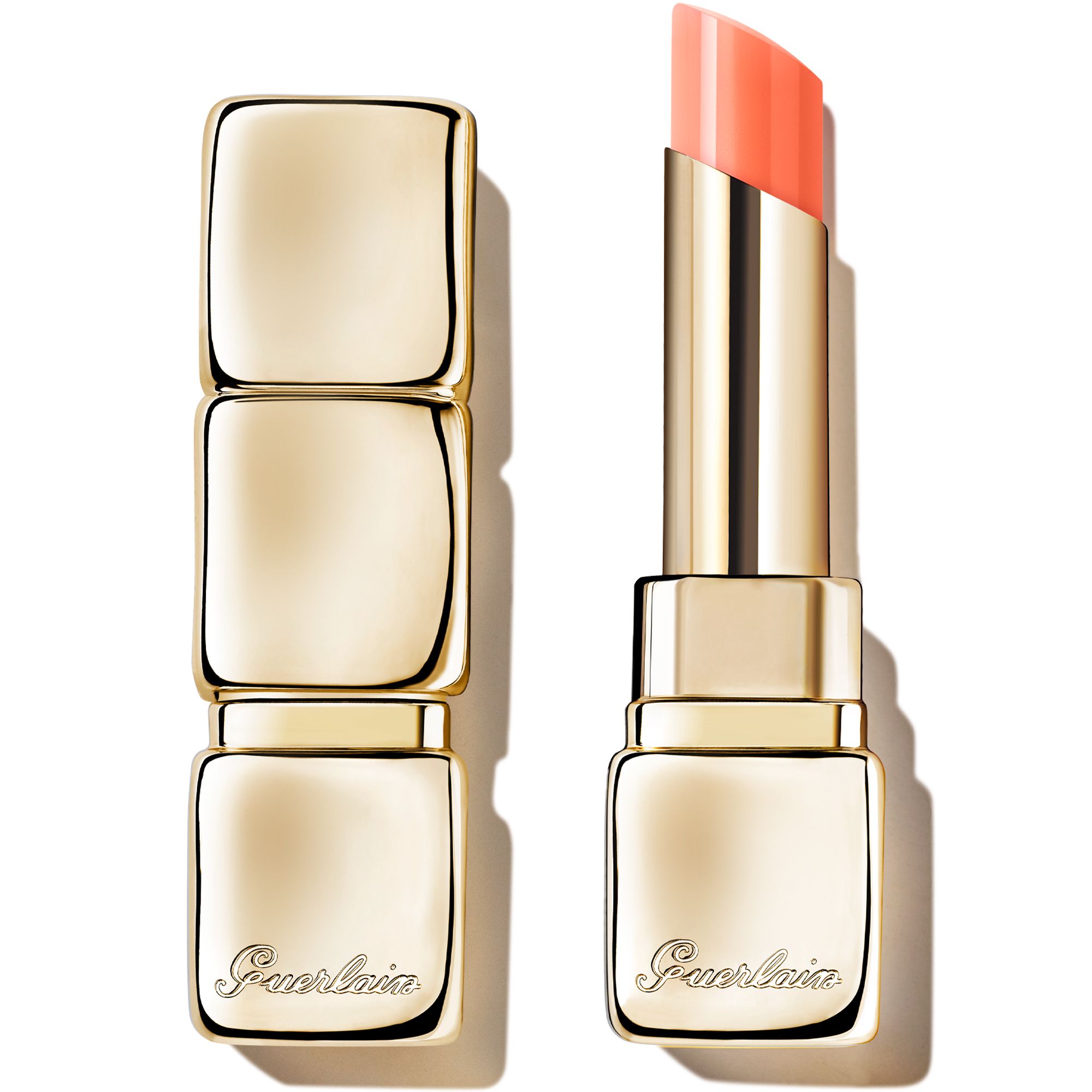 Guerlain - Kisskiss Bee Glow Baume Teinté Infusé En Miel 98% D'origine Naturelle 319 Peche Glow