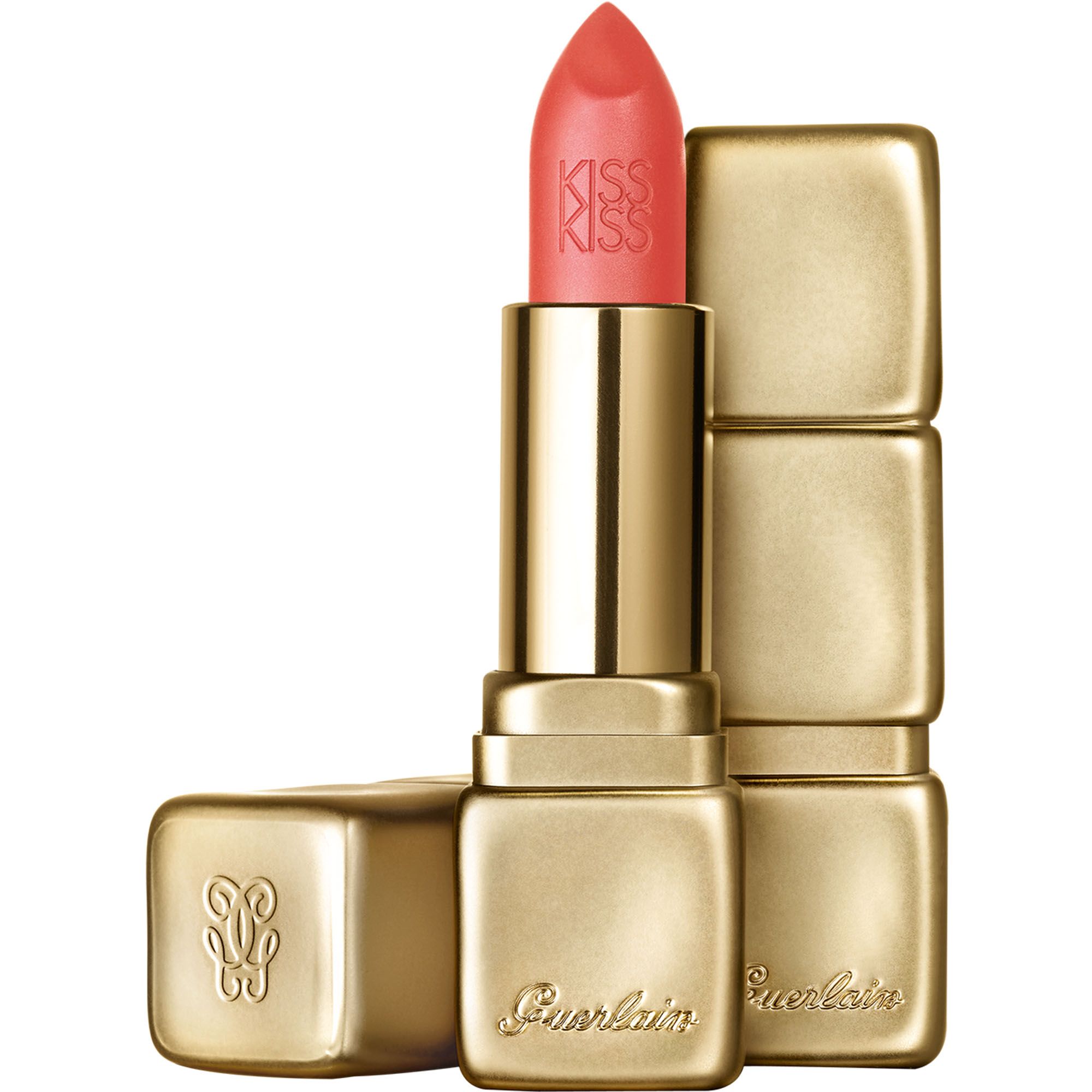 Guerlain - Kisskiss Matte Le Rouge Mat Hydratant L'original French Kisskiss En Version Mat M349 Soft Safran