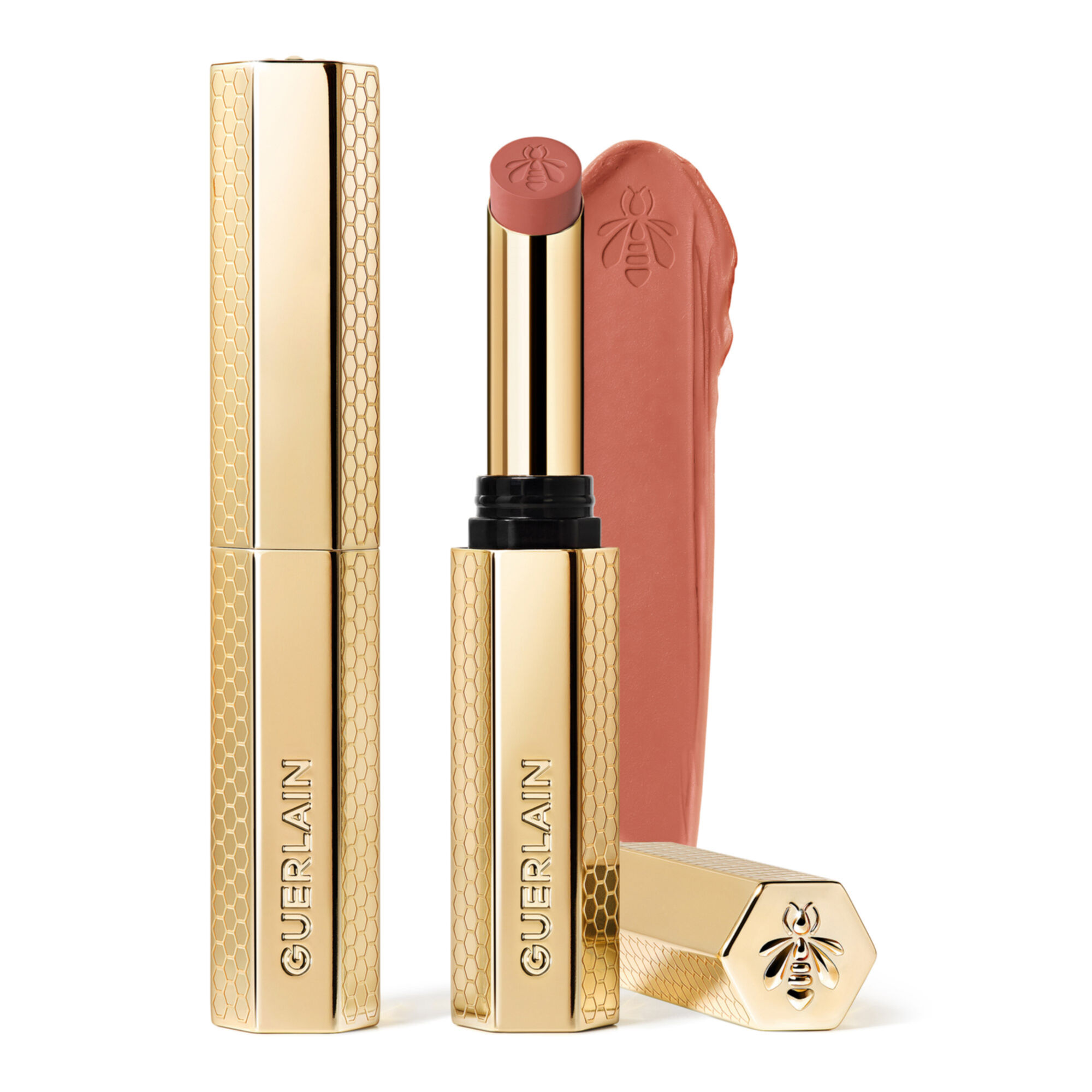 Guerlain - Kisskiss Le Rouge À Lèvres Intense Au Miel 168 Blooming Lily