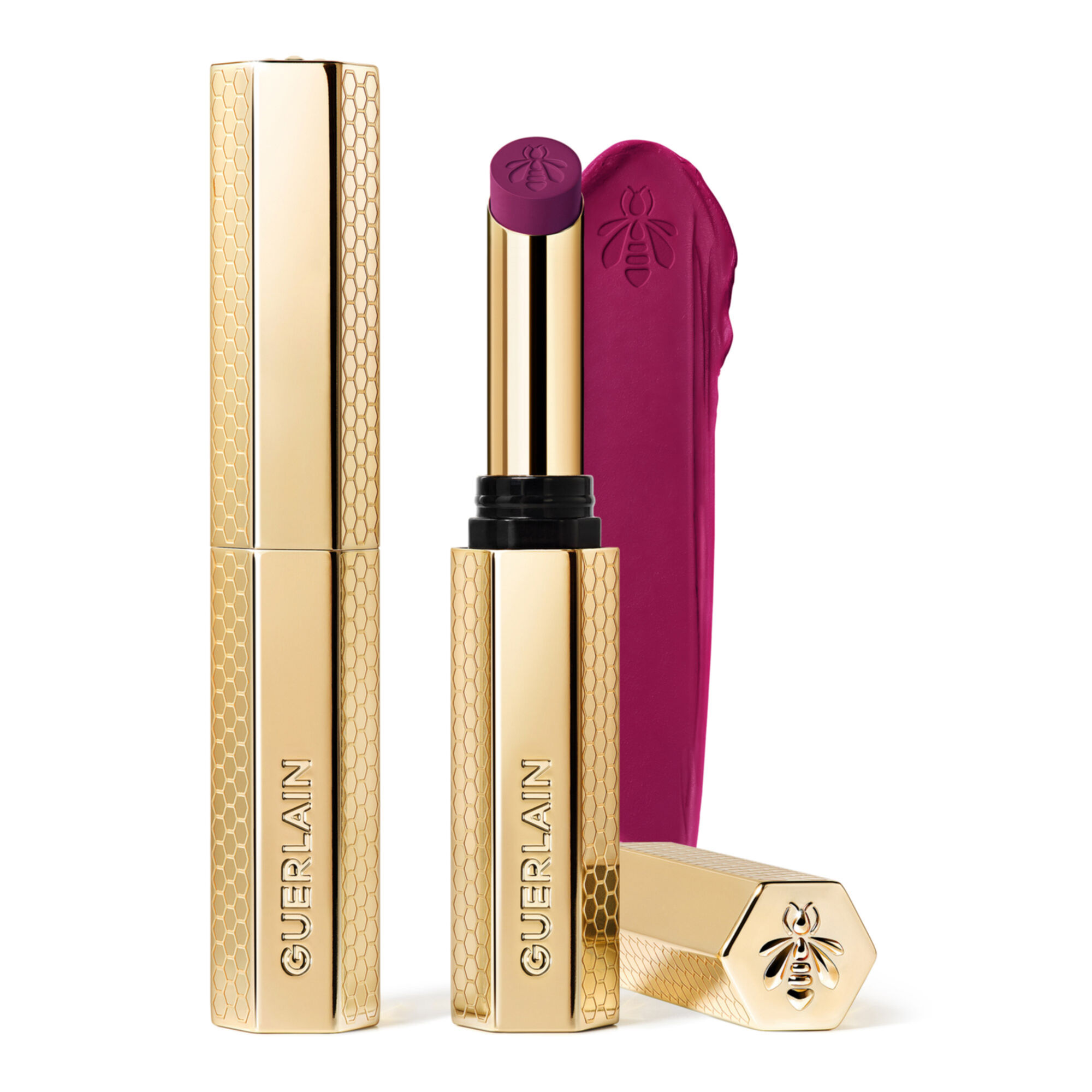 Guerlain - Kisskiss Le Rouge À Lèvres Intense Au Miel 837 Deep Iris