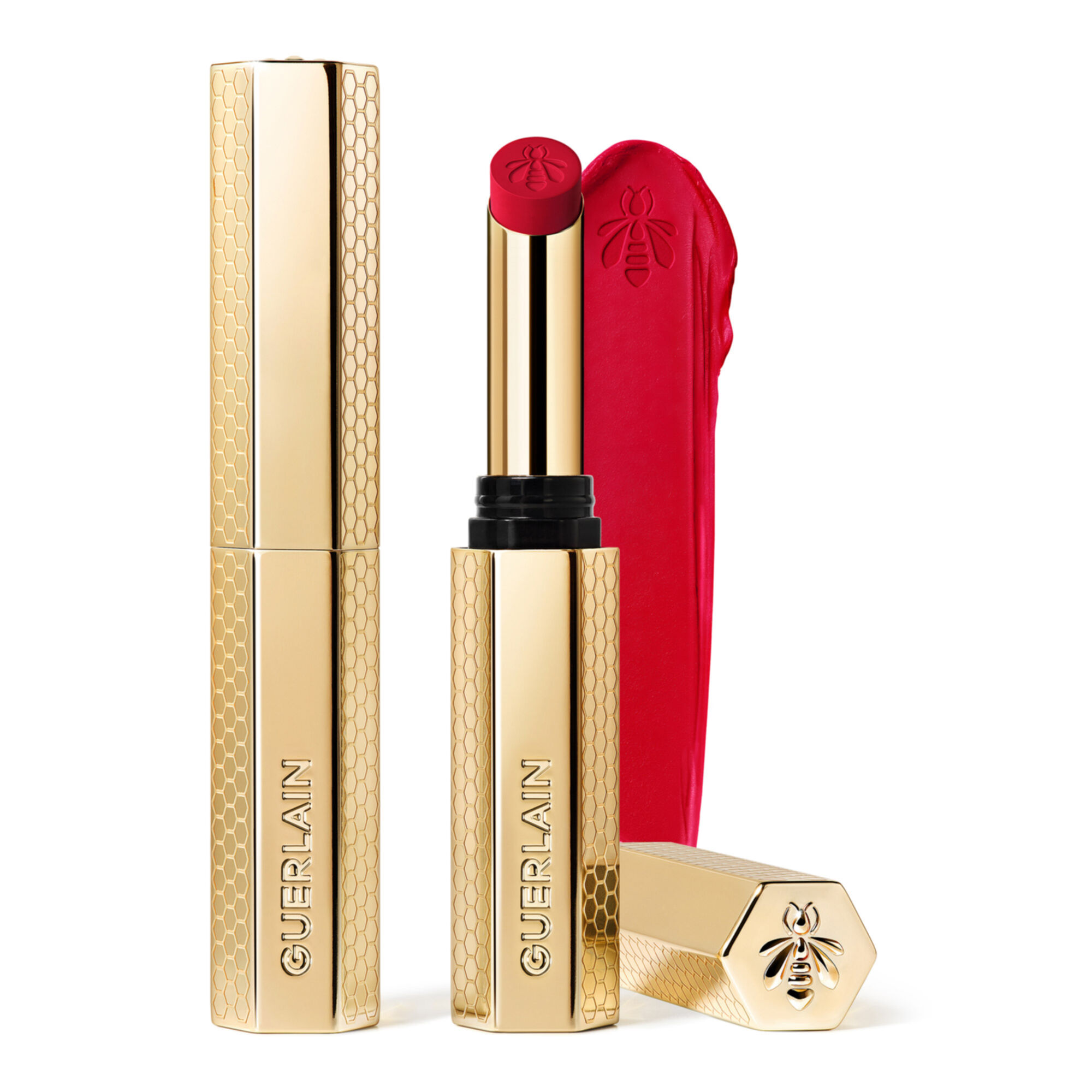 Guerlain - Kisskiss Le Rouge À Lèvres Intense Au Miel 515 Primrose Bliss