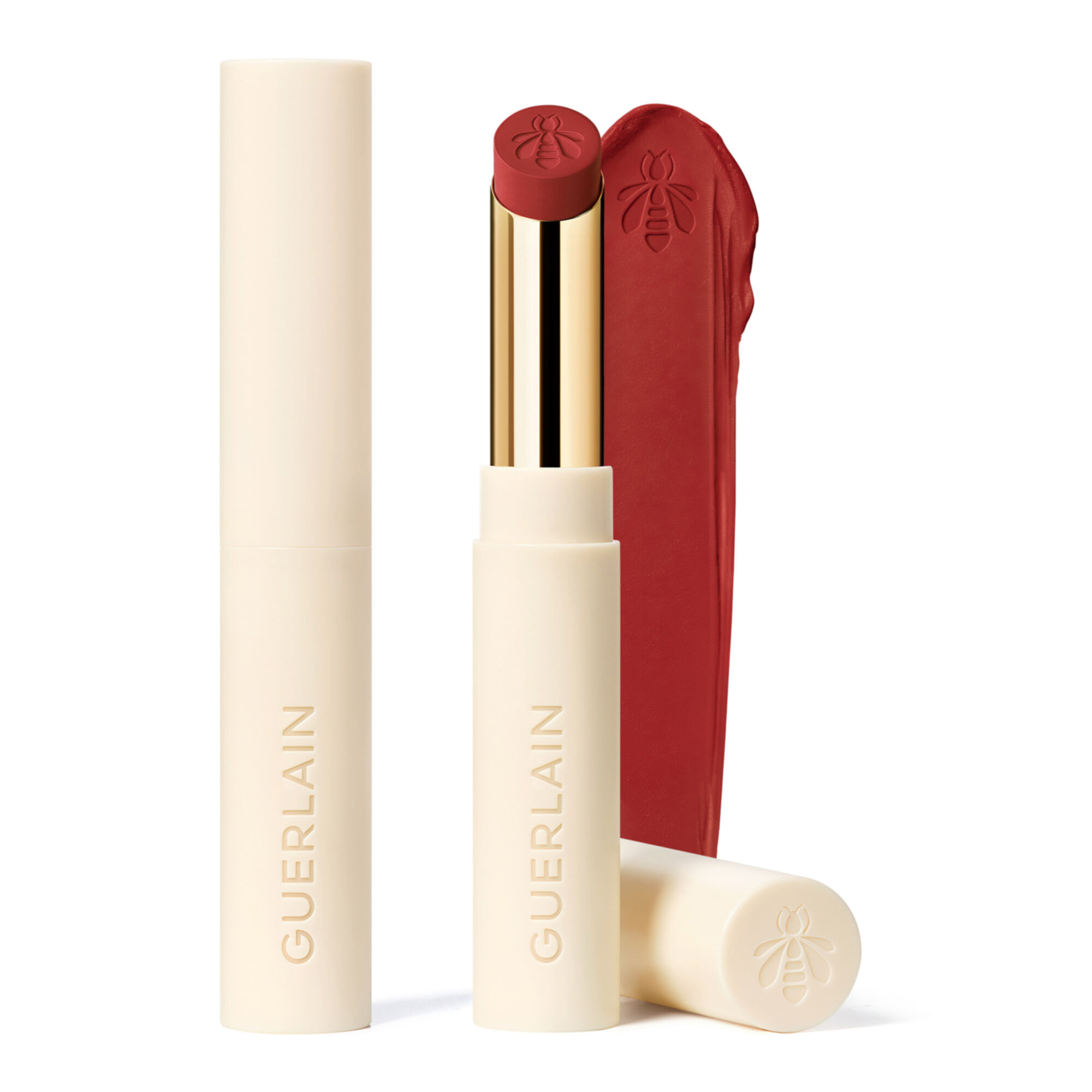 Guerlain - Kisskiss Le Rouge À Lèvres Intense Au Miel - Recharge 599 Red Aster