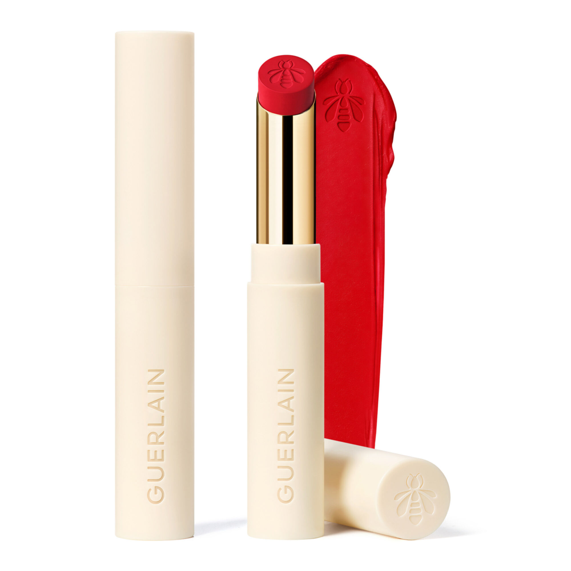 Guerlain - Kisskiss Le Rouge À Lèvres Intense Au Miel - Recharge 510 Petal Red