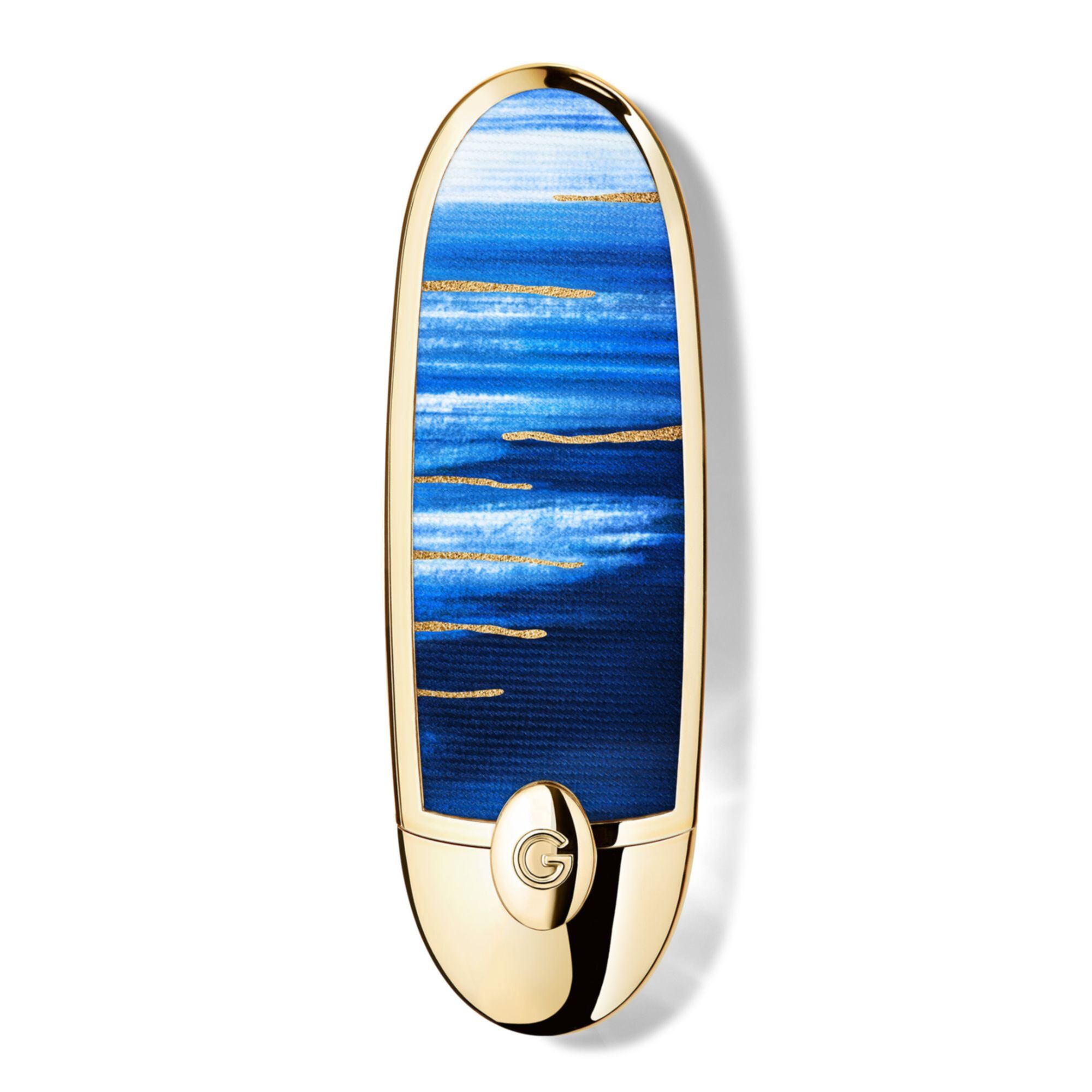 Guerlain - Rouge G - Édition Limitée L'heure Bleue L'écrin Bijou Double Miroir Bleu Rêverie