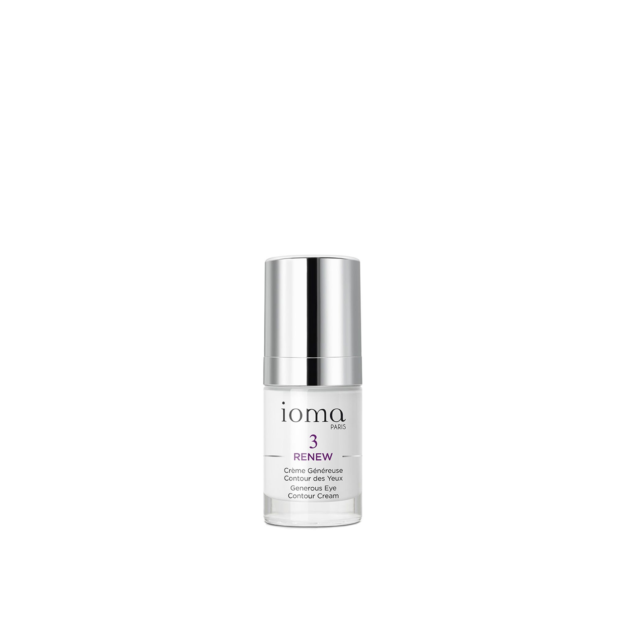 Ioma - Crème Généreuse Contour Des Yeux Soin Anti-âge Pour Le Contour Des Yeux Flacon-pompe 15ml