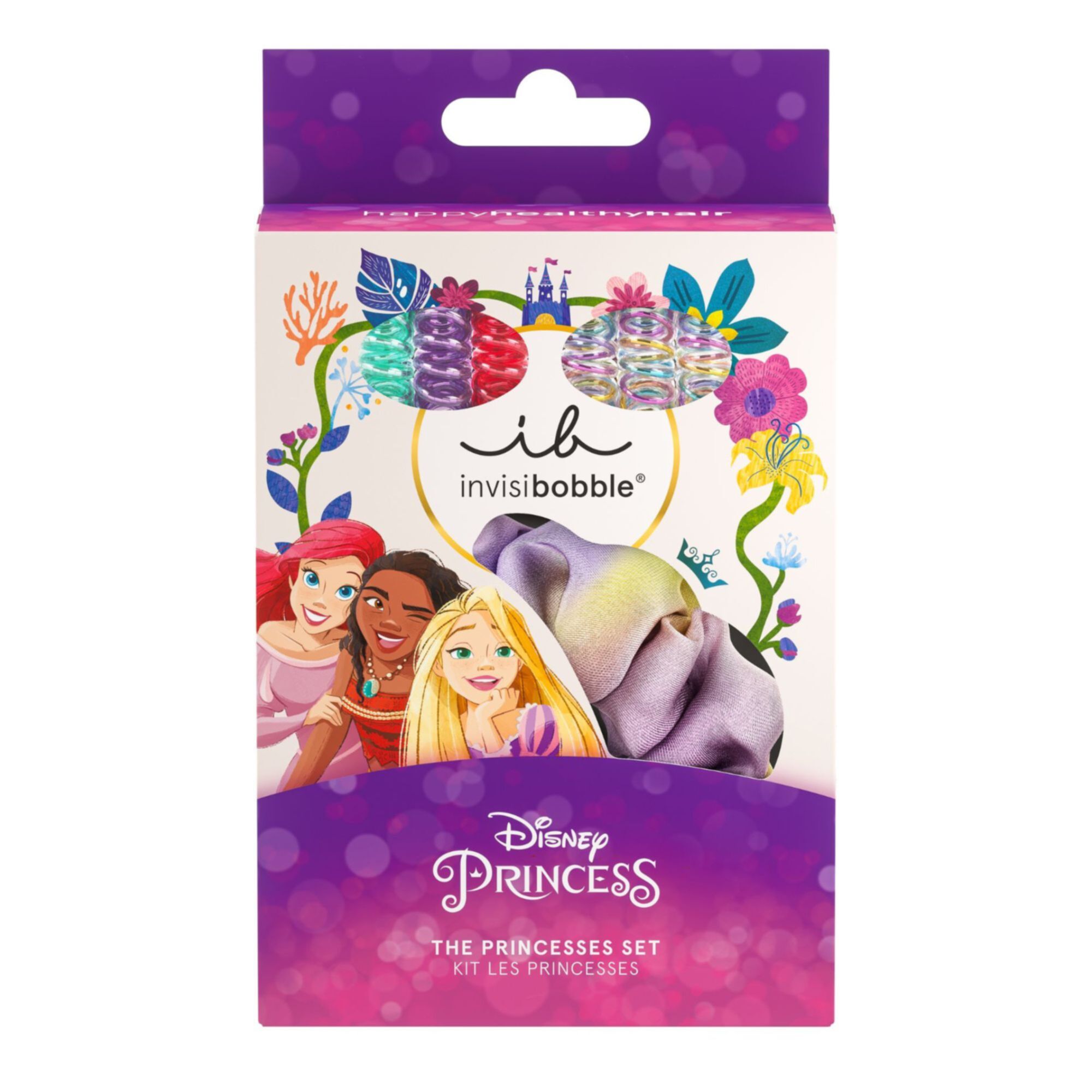 Invisibobble - Disney The Princesses Set De 6 Élastiques & Un Chouchou