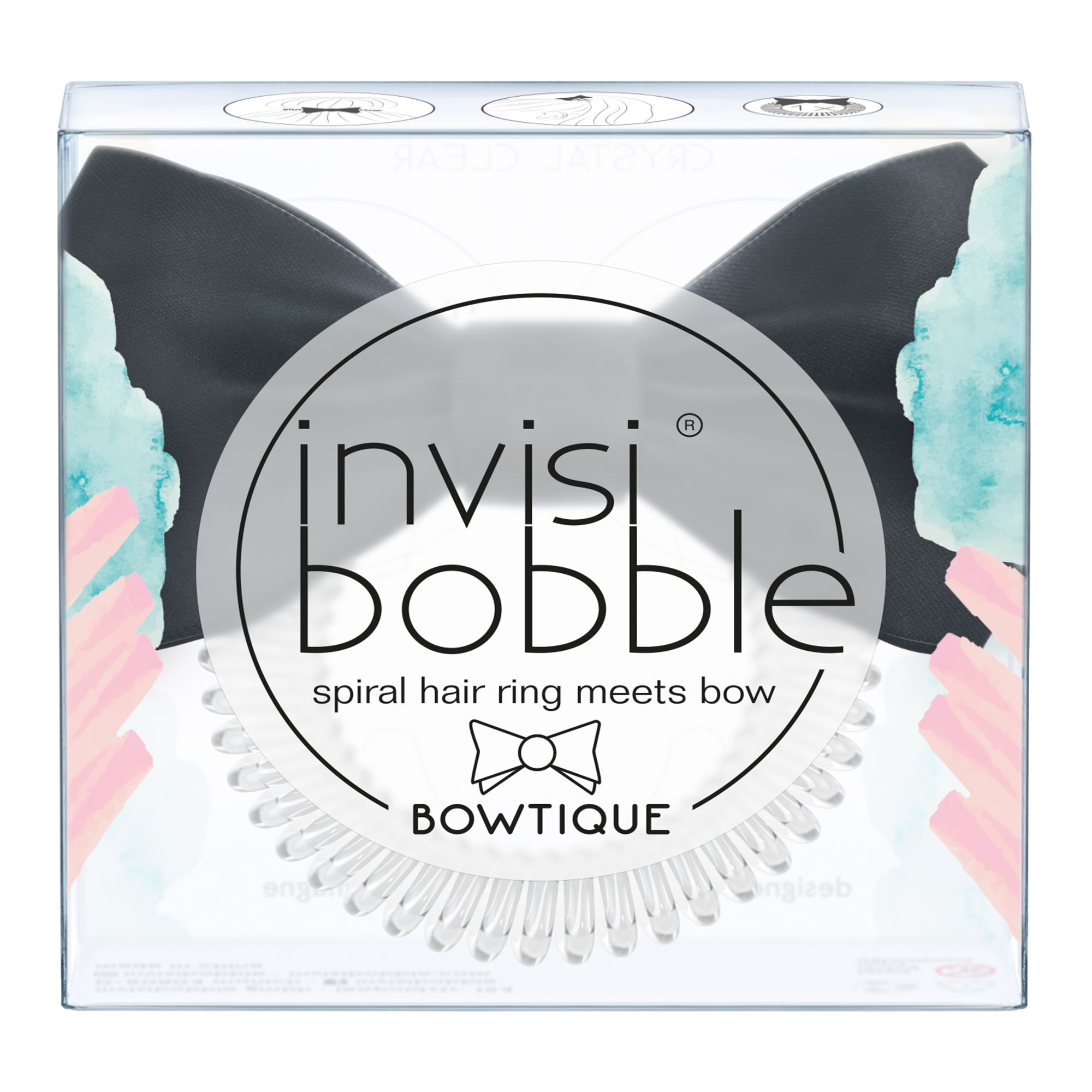 Invisibobble - Bowtique Élastique Avec Noeud Papillon True Black