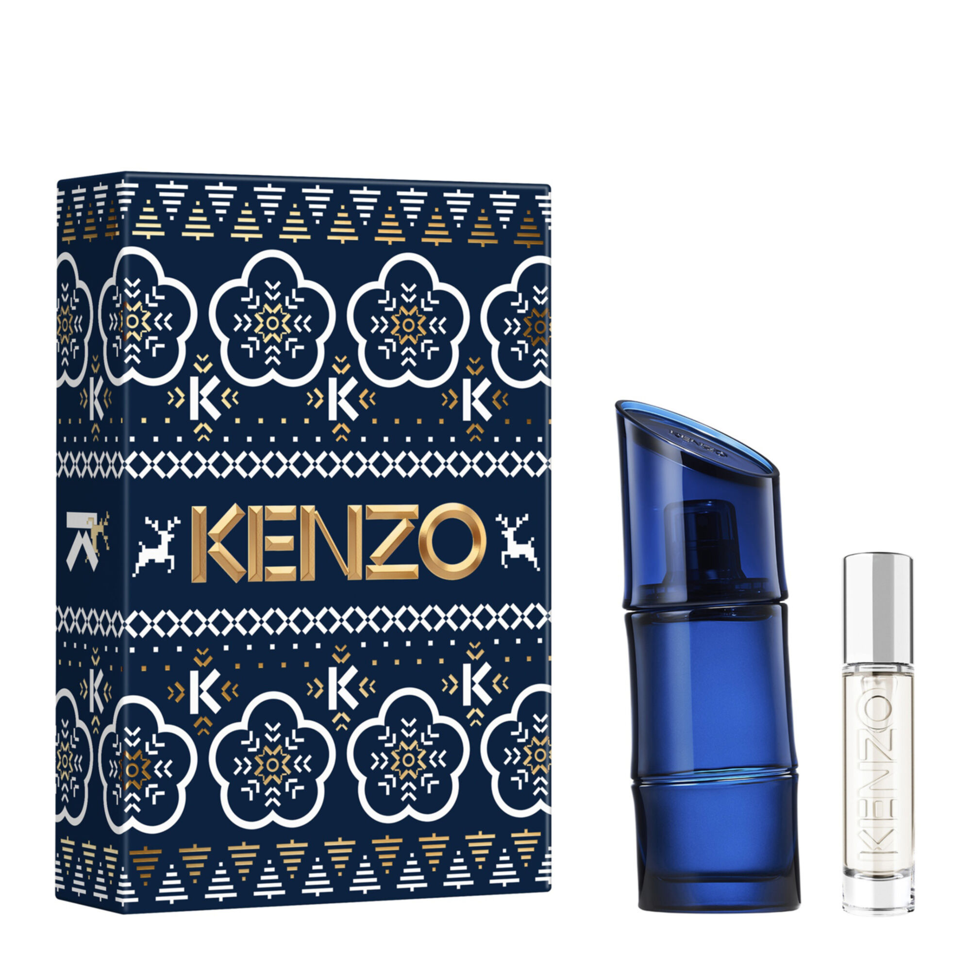 Kenzo Homme Coffret Eau de Toilette Intense 60ml + Vaporisateur voy