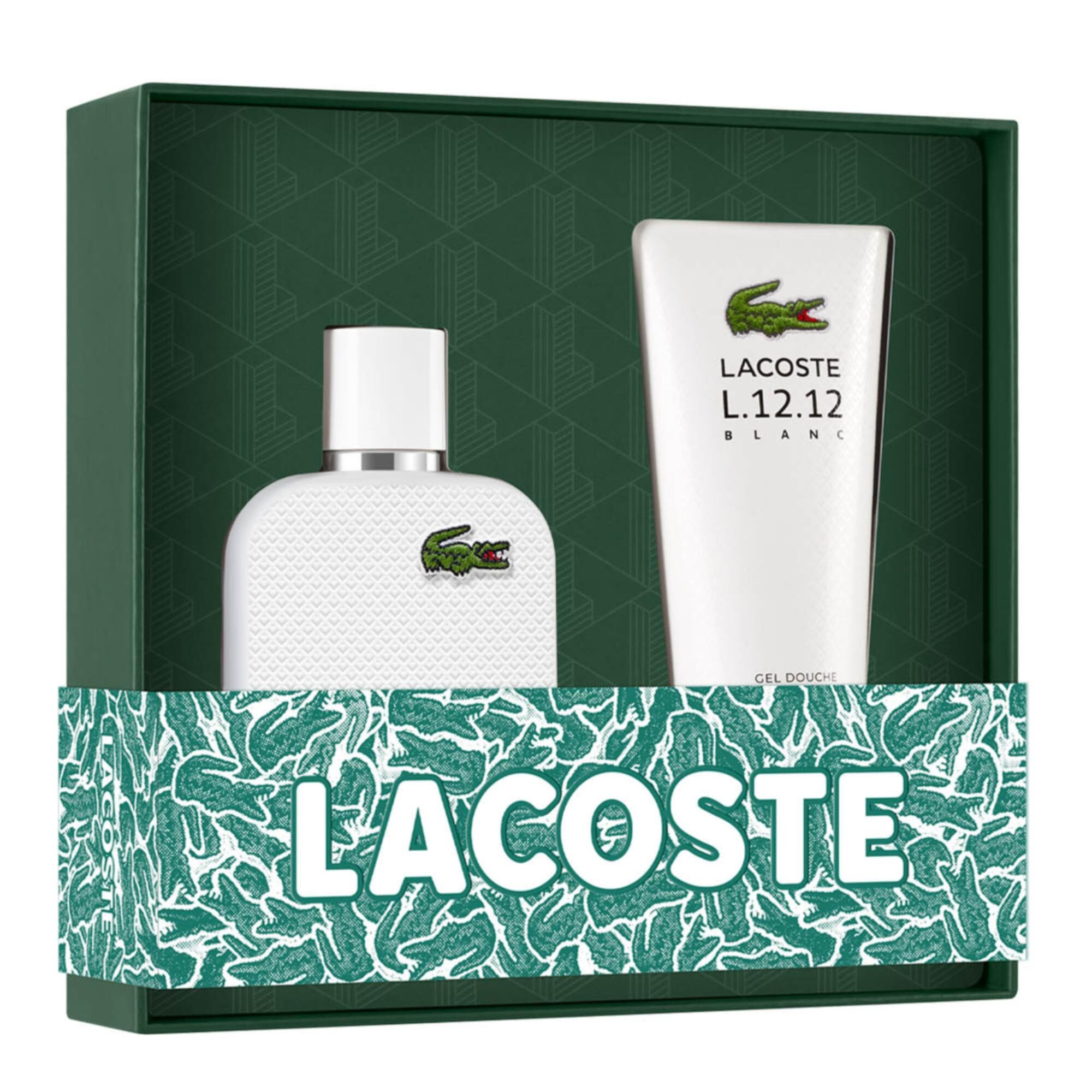Lacoste - Coffret L.12.12 Blanc Eau De Toilette 50ml & Gel Douche