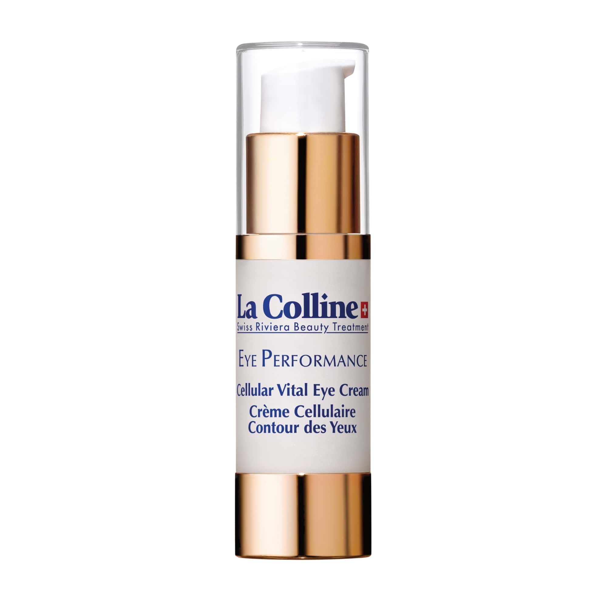 La Colline - Crème Cellulaire Contour Des Yeux Soin Yeux Anti-âge Flacon Pompe 15ml