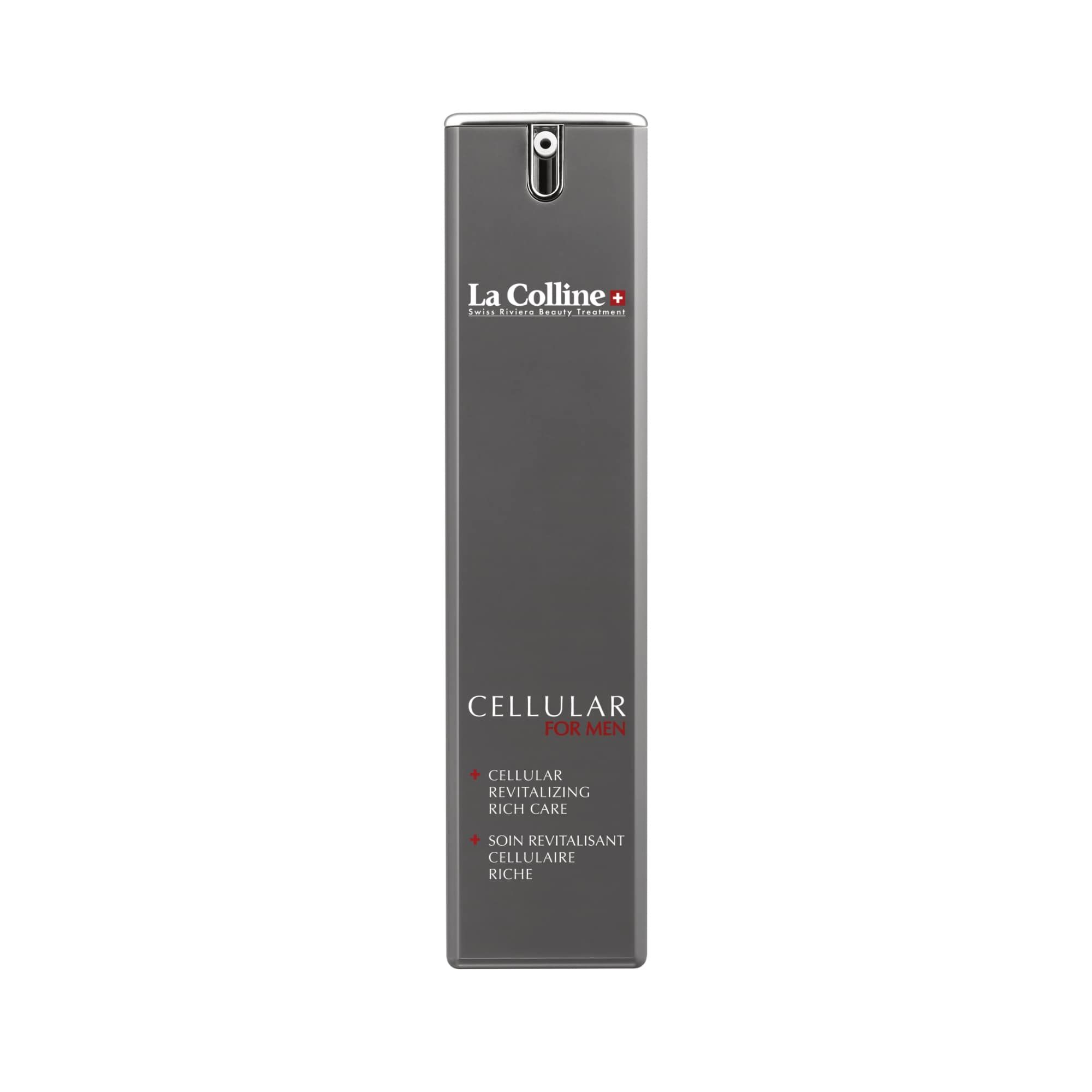La Colline - Soin Cellulaire Revitalisant Riche Soin Hydratant, Énergisant Et Anti-âge Flacon Pompe 50ml