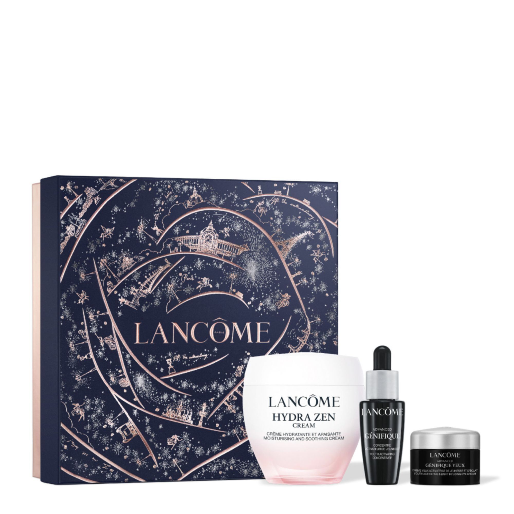 LANCOME Lanc&ocirc;me - Coffret Hydra Zen Cr&egrave;me Hydratante, S&eacute;rum & Cr&egrave;me Yeux - 50 ml